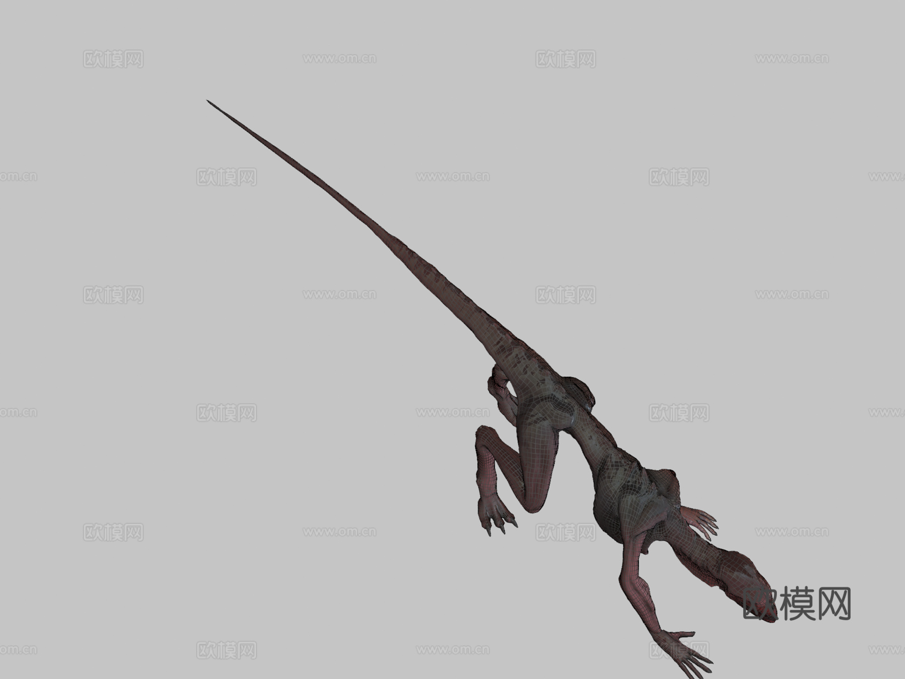 游戏就绪版埃比克斯生物3d模型