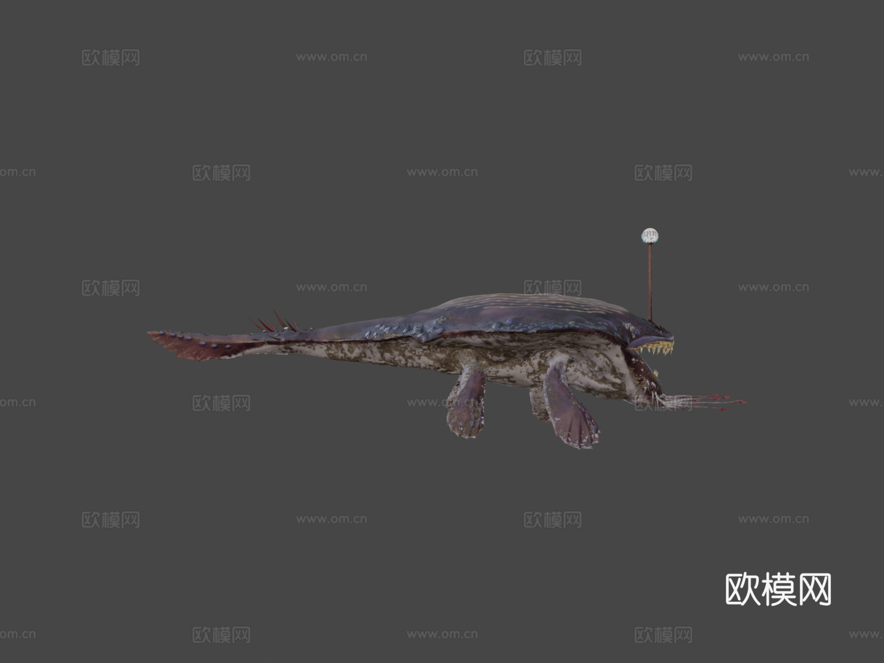 戈布尔-深渊刺客-休息姿势下载3d模型