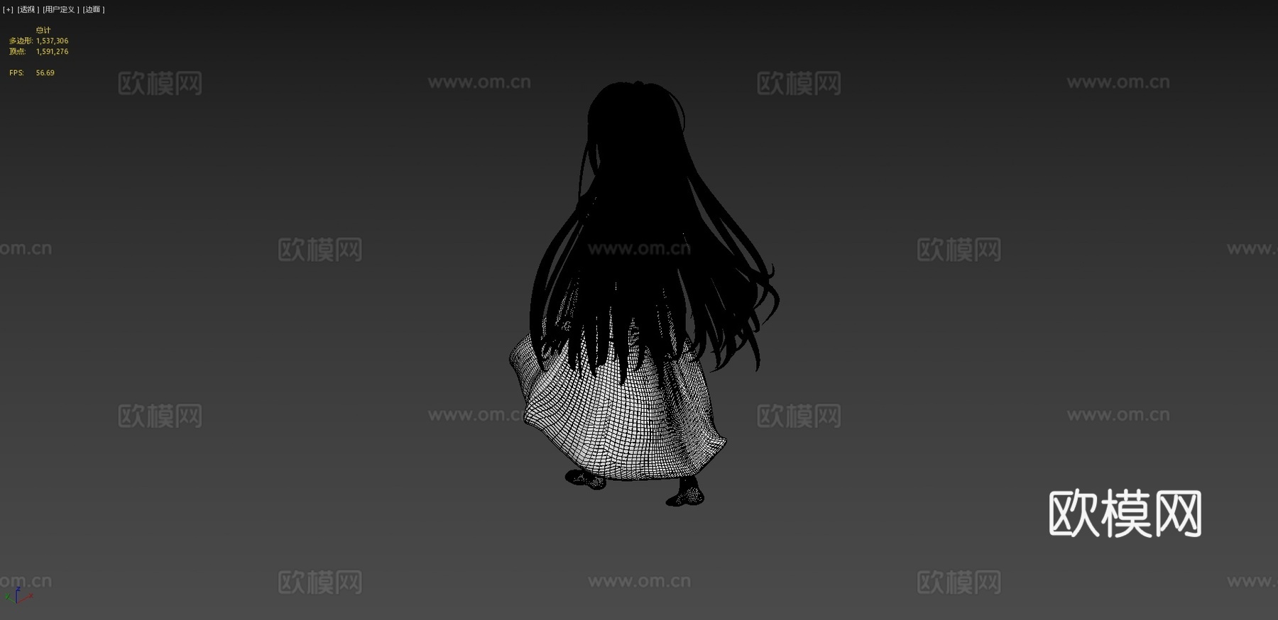 春3d模型