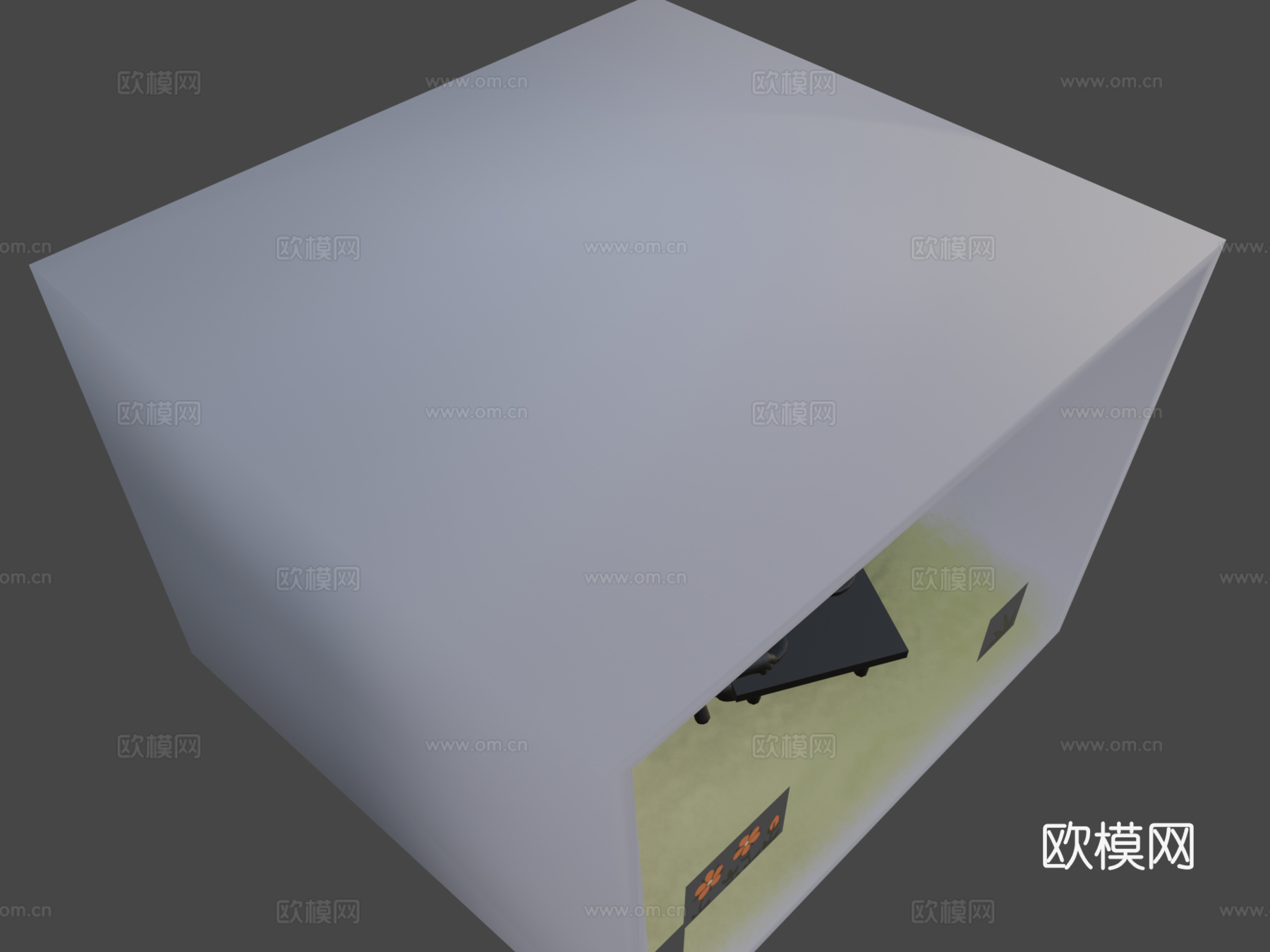 小鼹鼠3d模型