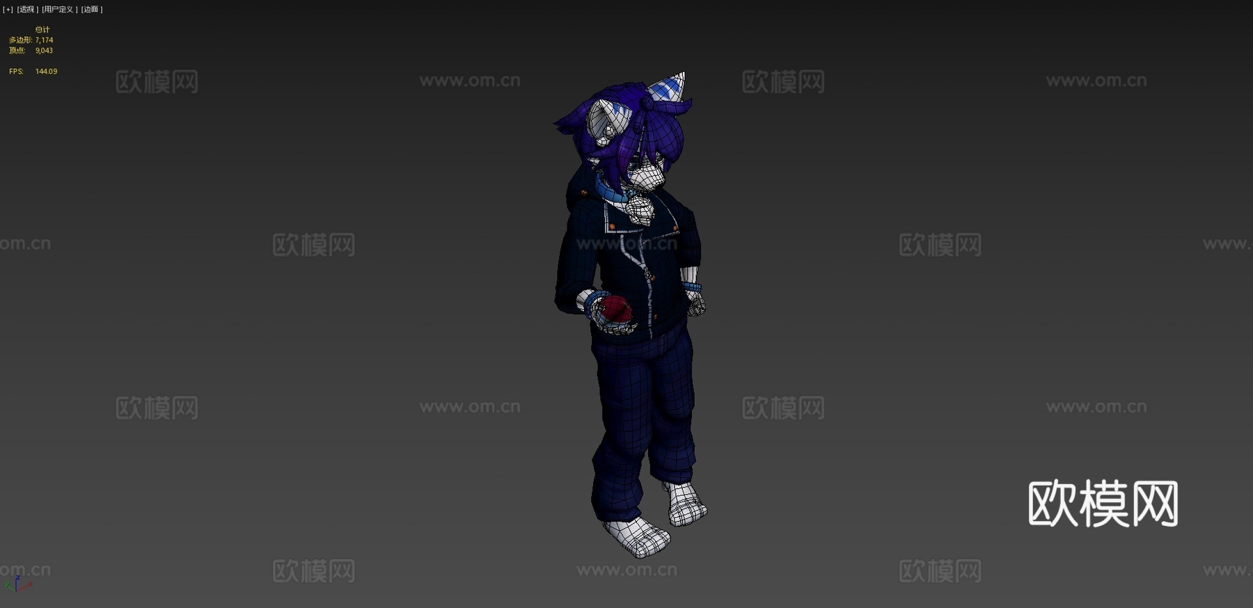 阿兹拉3d模型