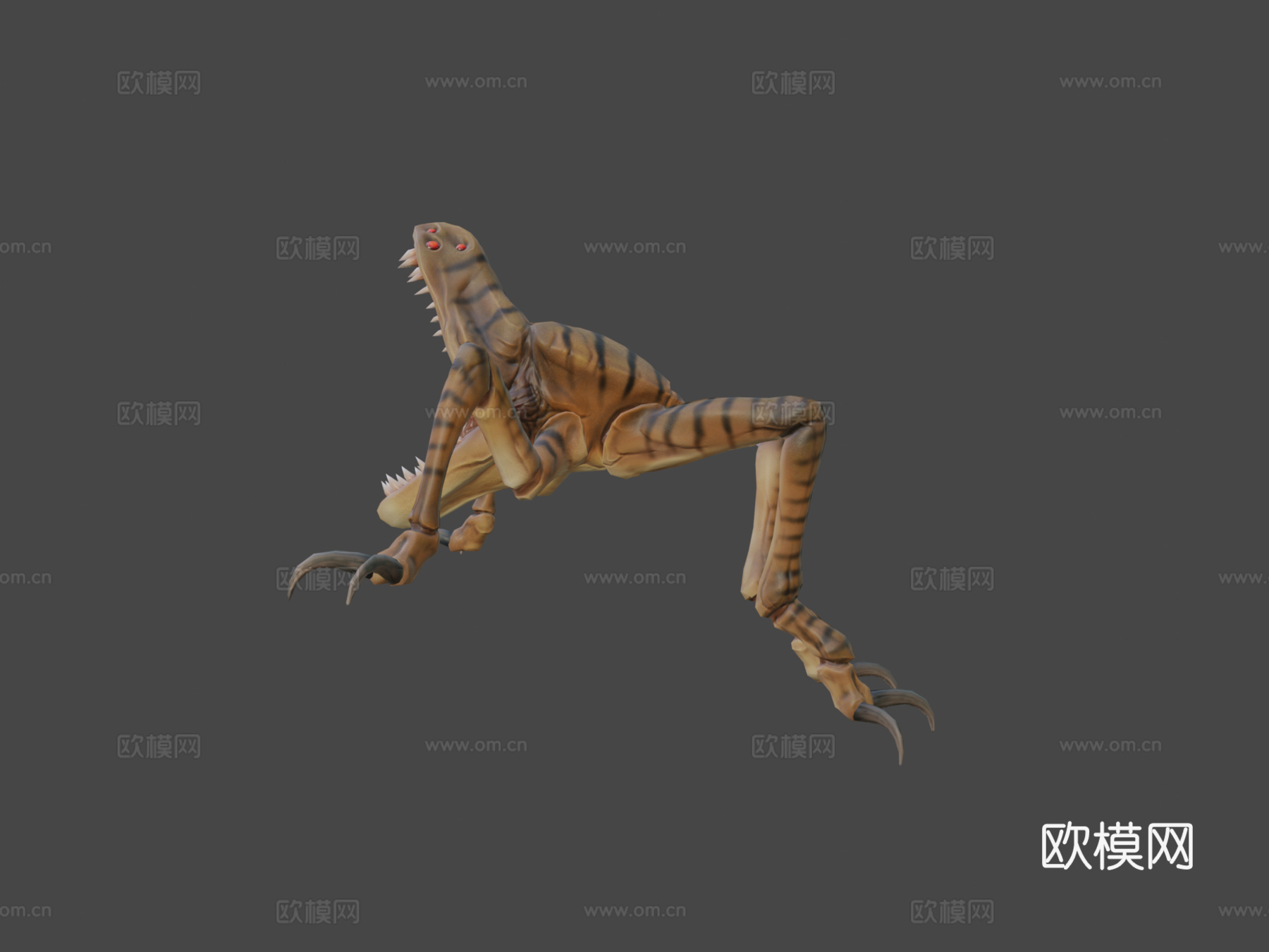 昆虫动画3d模型