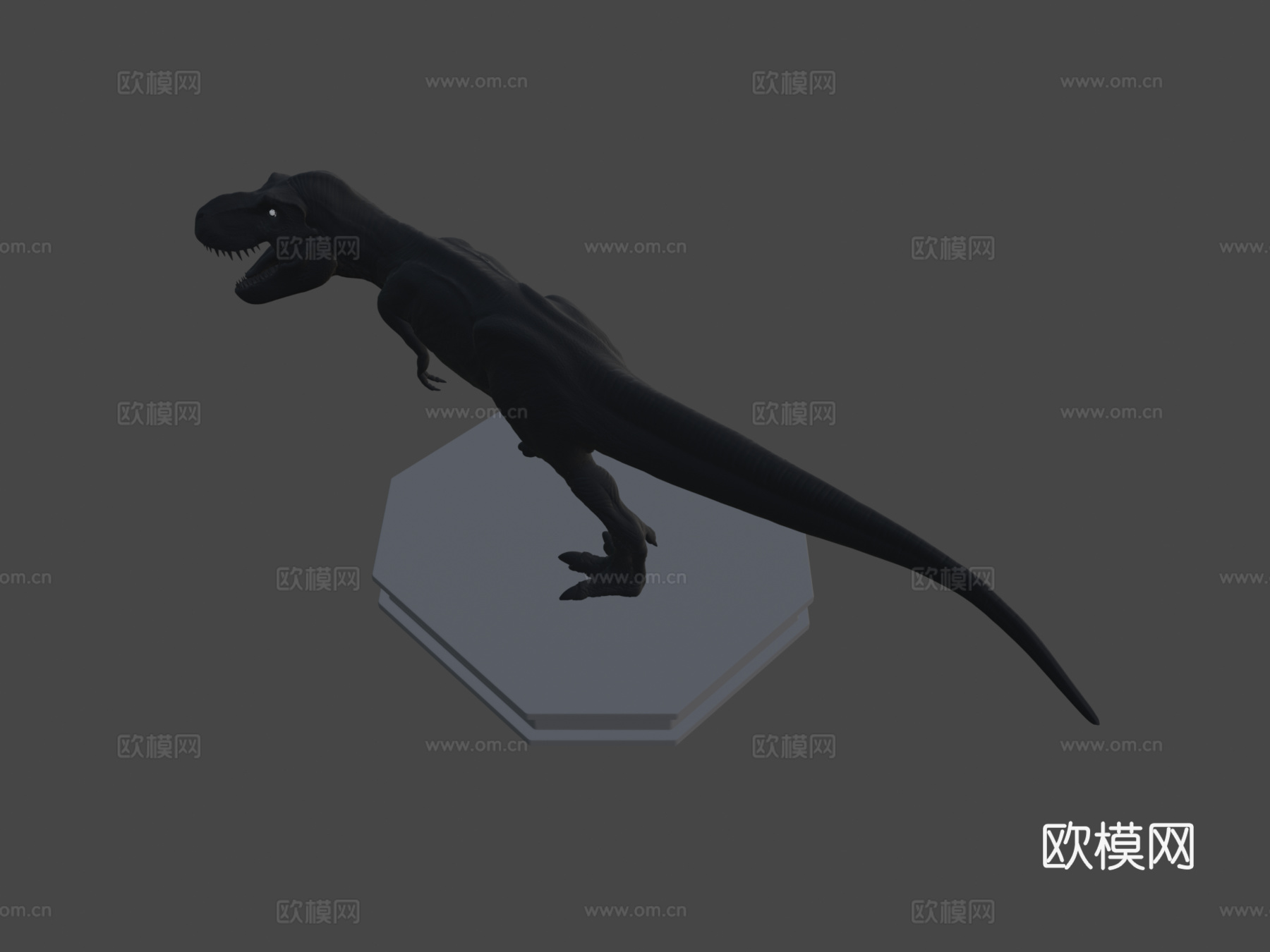 暴龙3d模型