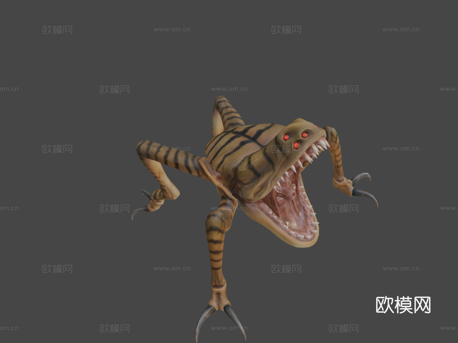 昆虫动画3d模型