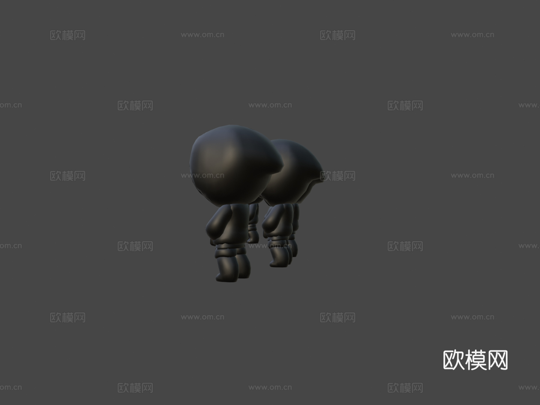 兜帽帮3d模型