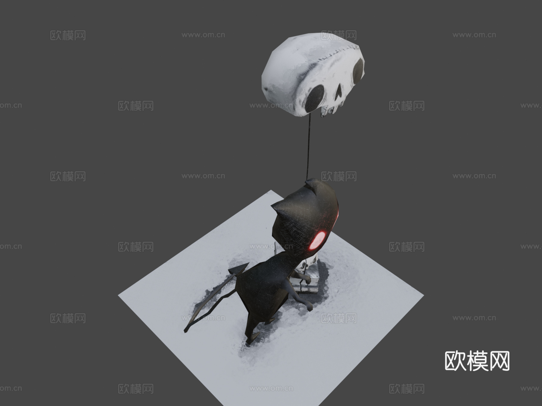 恶魔男孩3d模型