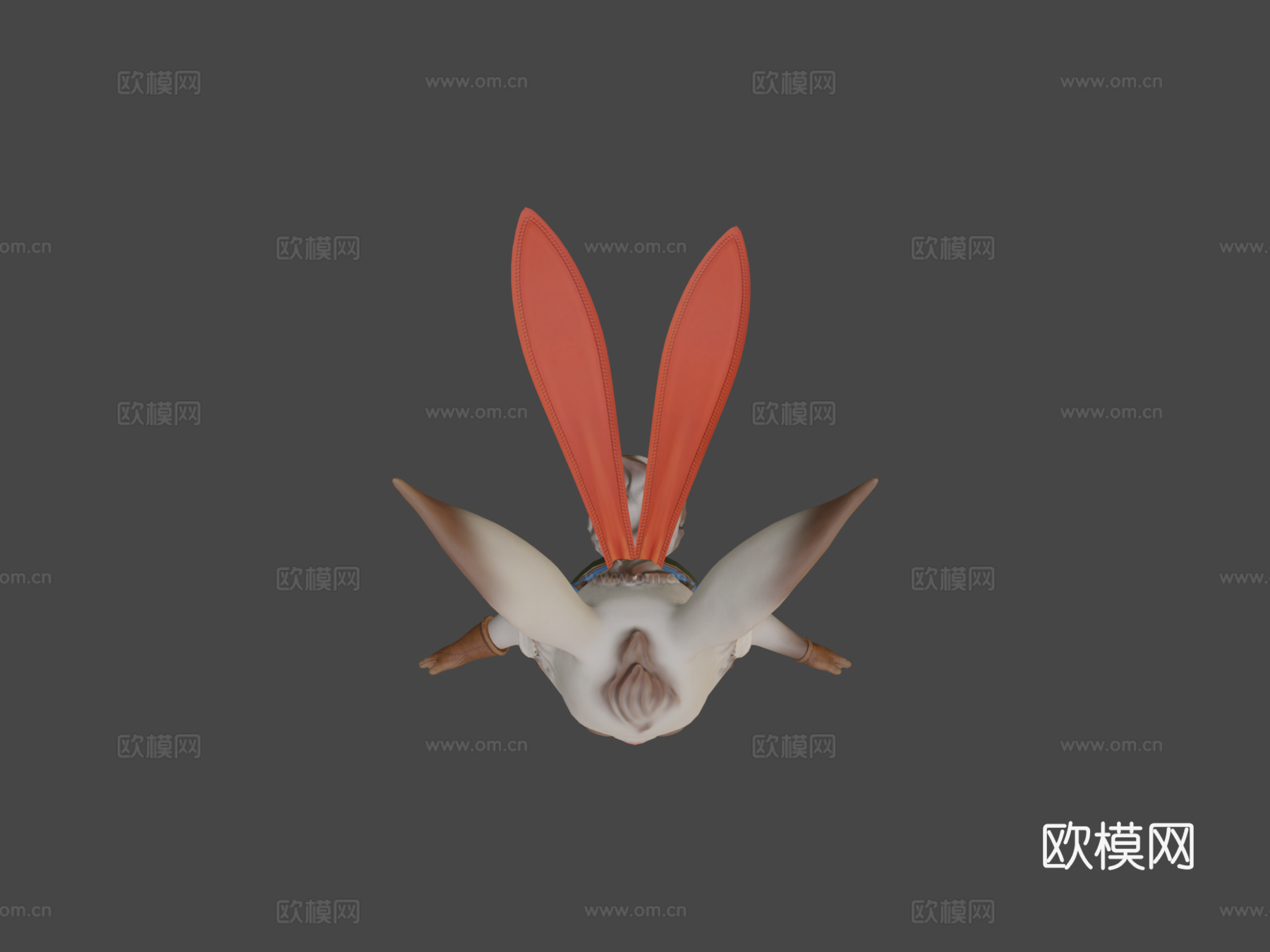 兔子角色3d模型