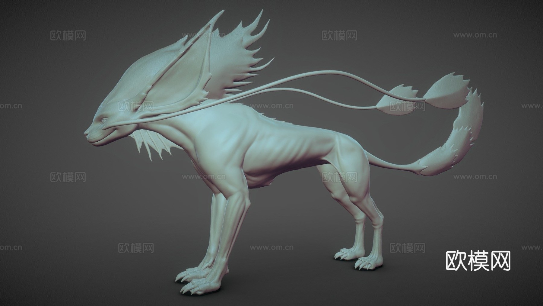 弗兰西猫3d模型