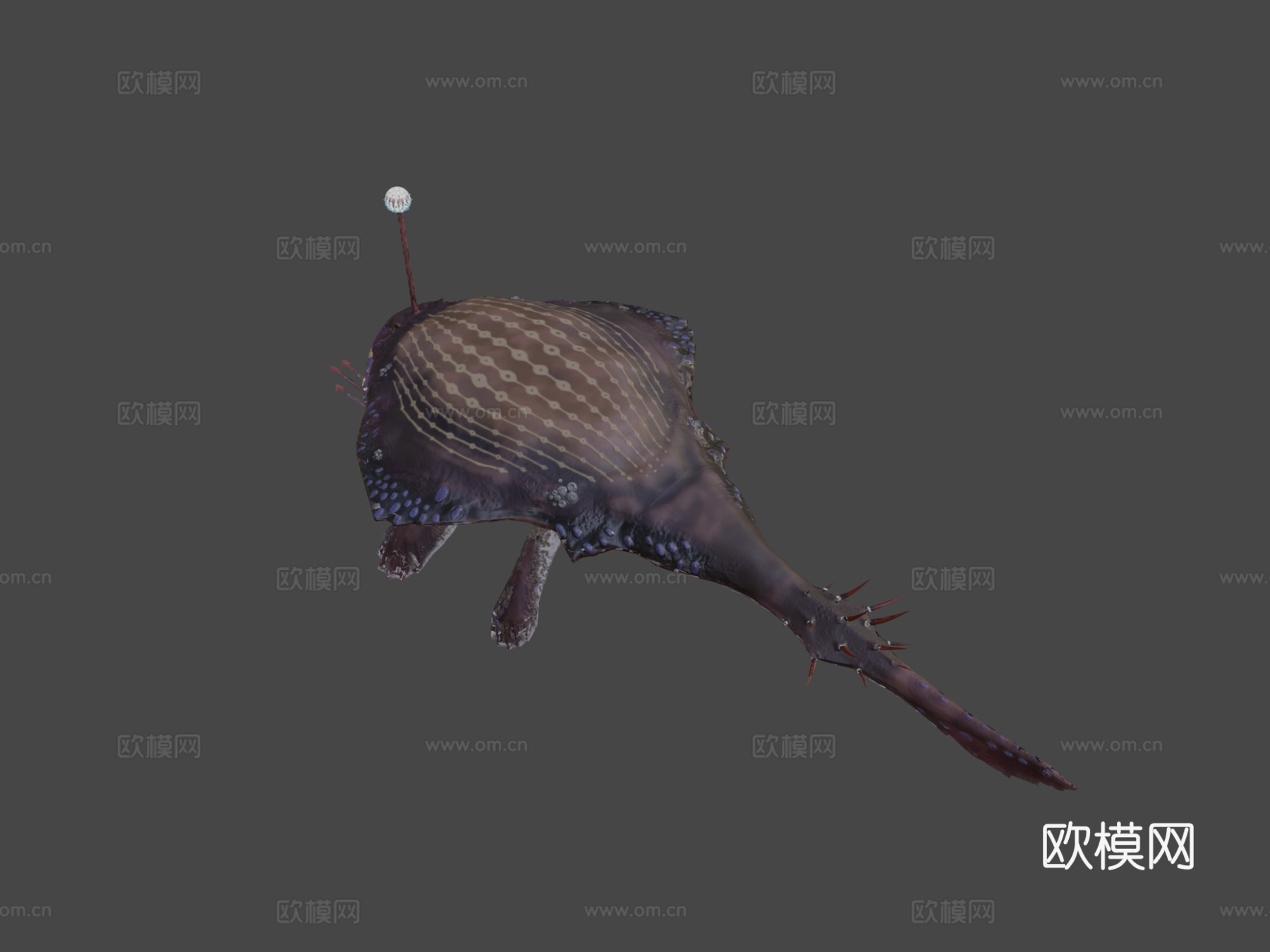 戈布尔-深渊刺客-休息姿势下载3d模型