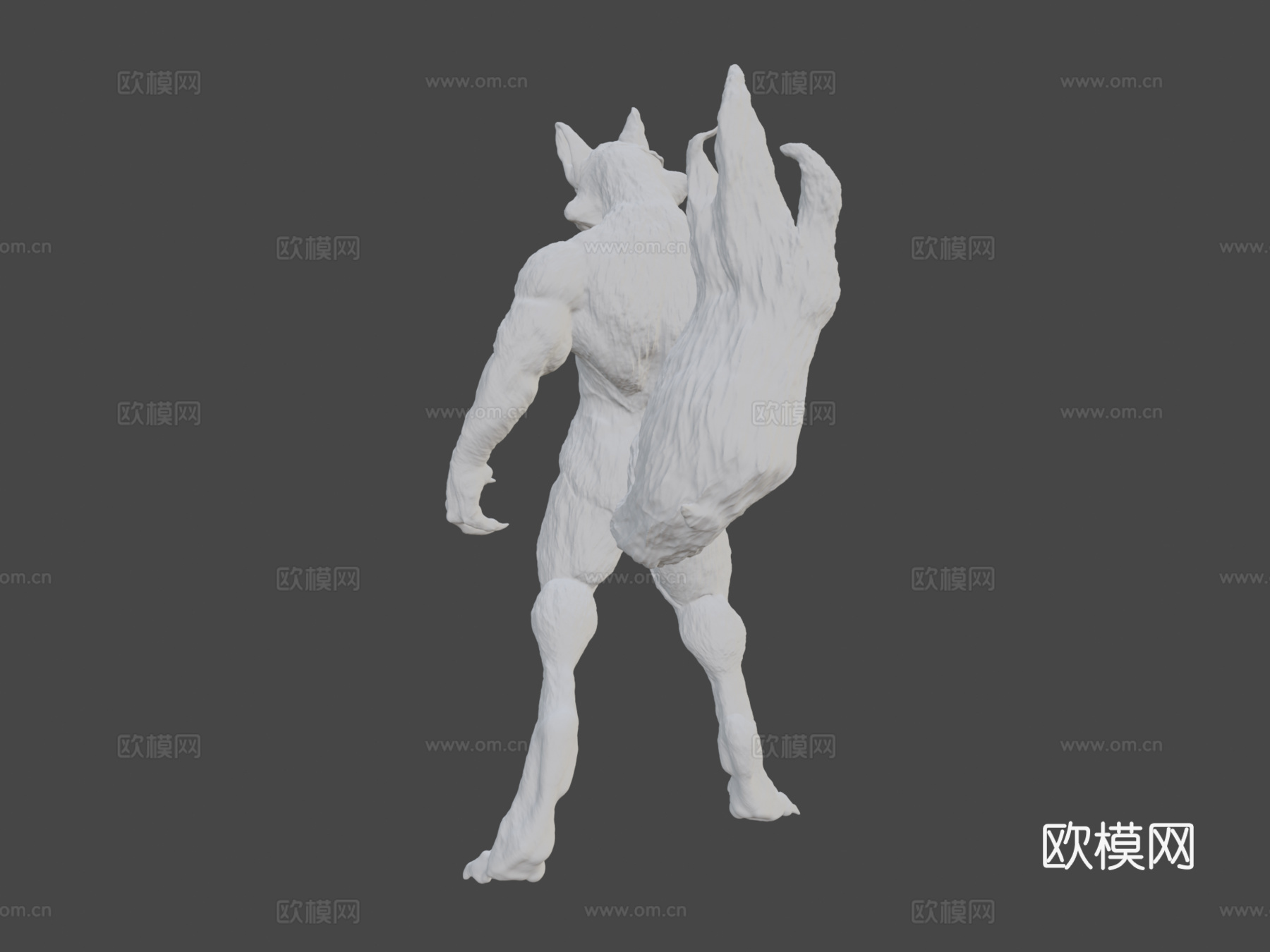 狐狸-角色设计#23d模型