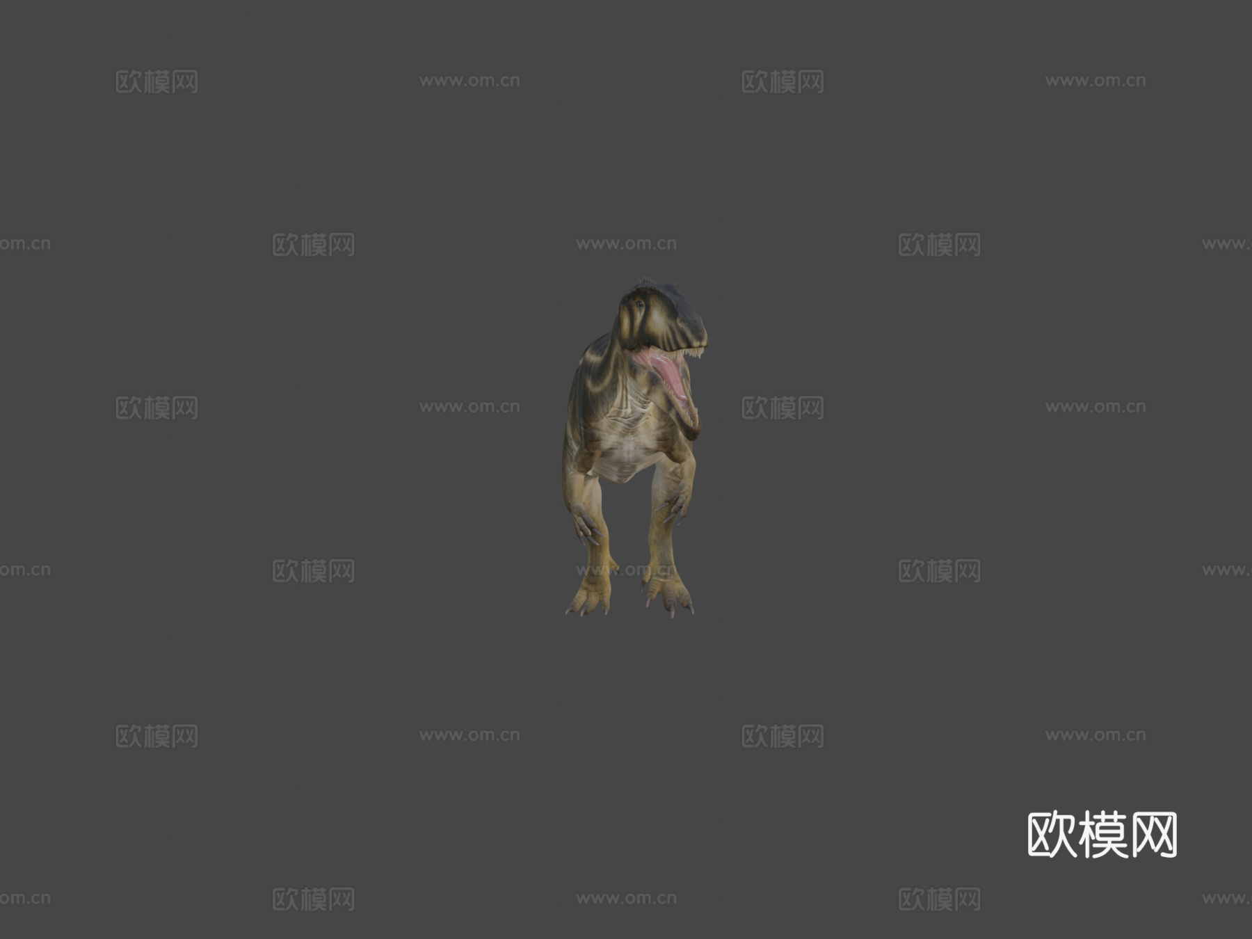 撒哈拉鲨齿龙3d模型