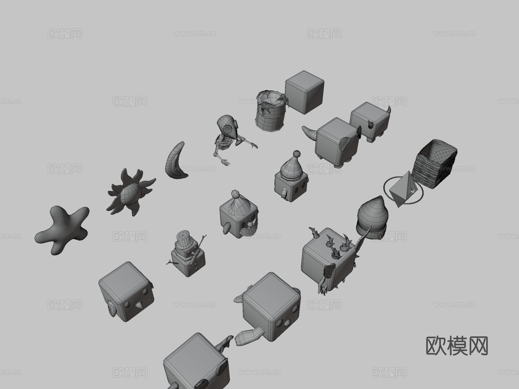 Roblox游戏就绪宠物3d模型