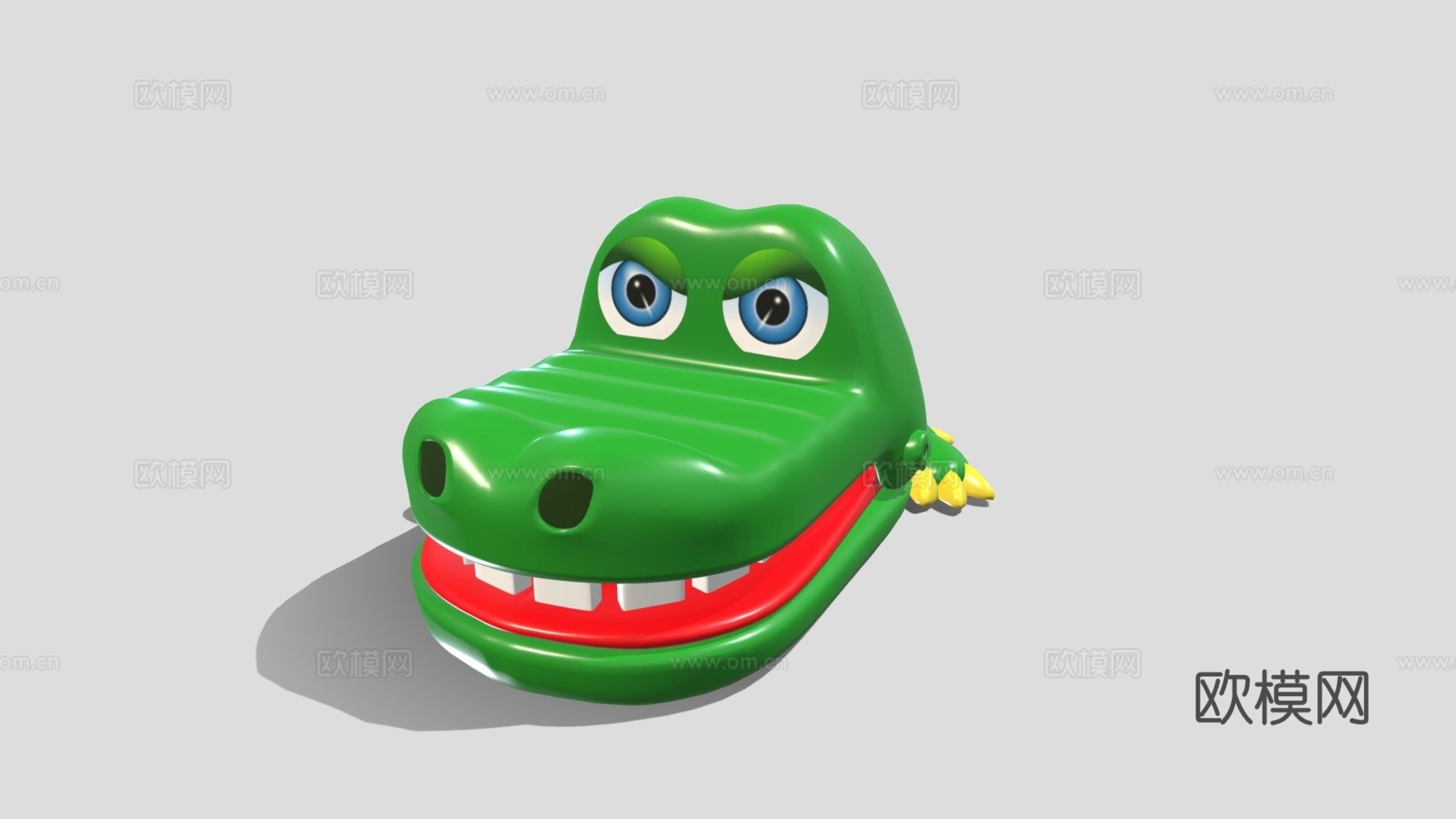 鳄鱼医生玩具3d模型