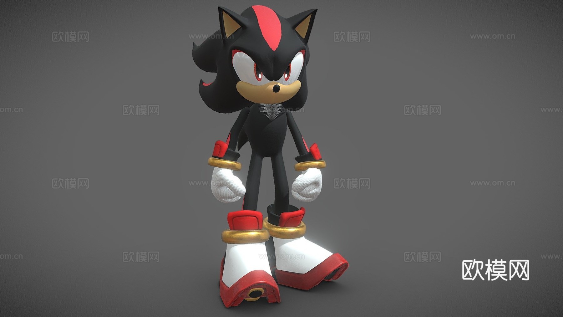 刺猬暗影3d模型