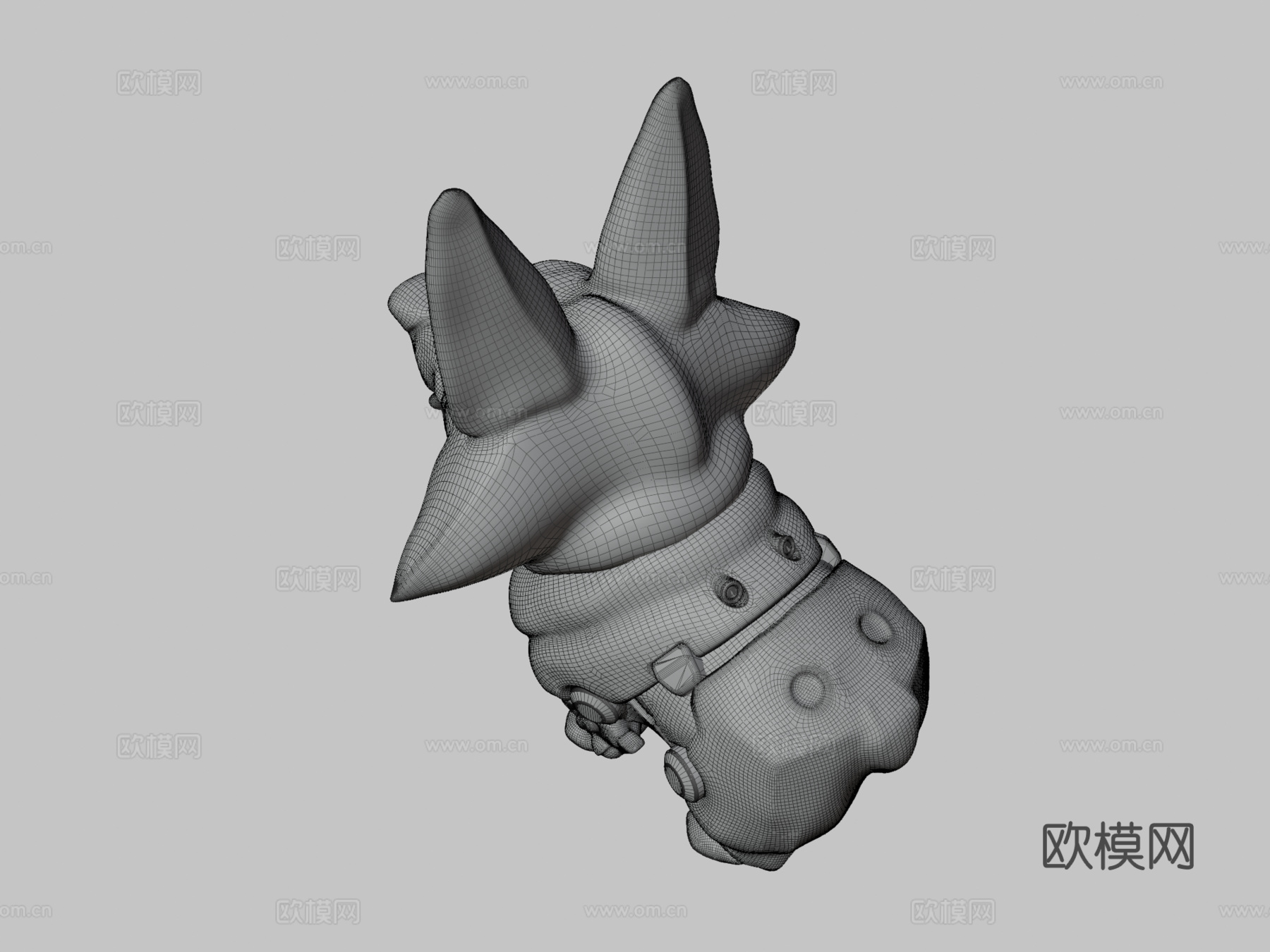 电子狗3d模型
