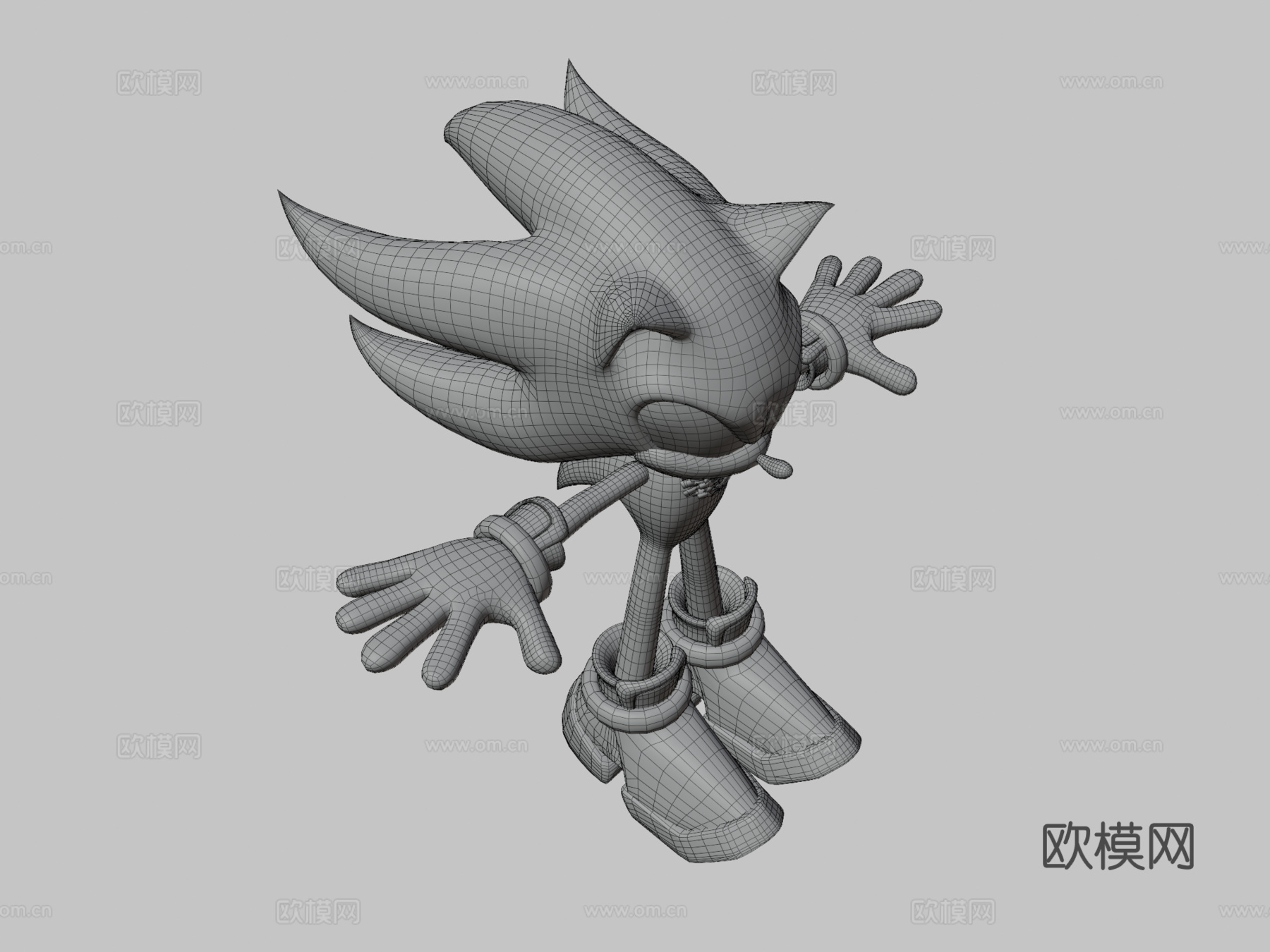 刺猬暗影3d模型