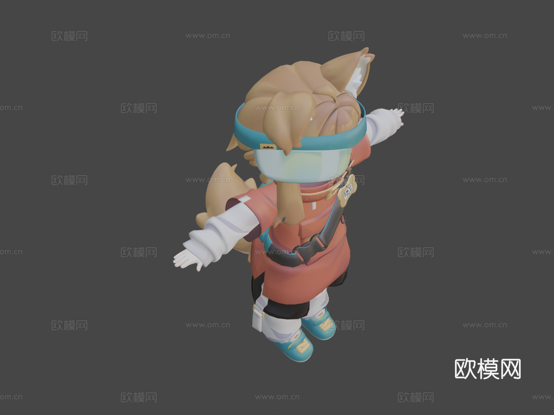 豆日向3d模型