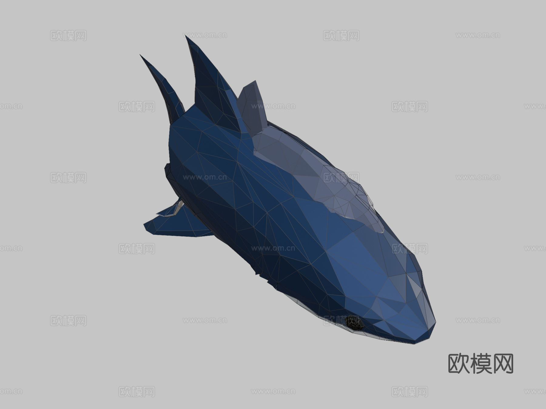 [低多边形]动态海洋动物第3卷3d模型