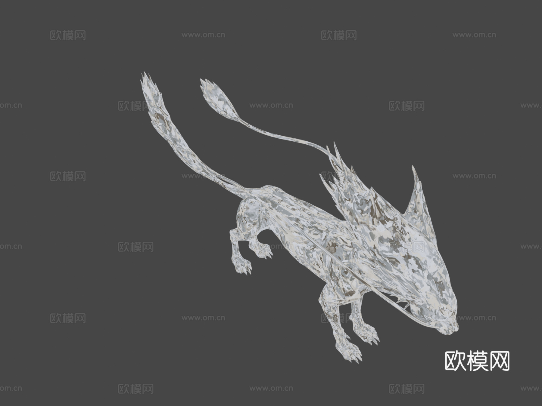 弗兰西猫3d模型