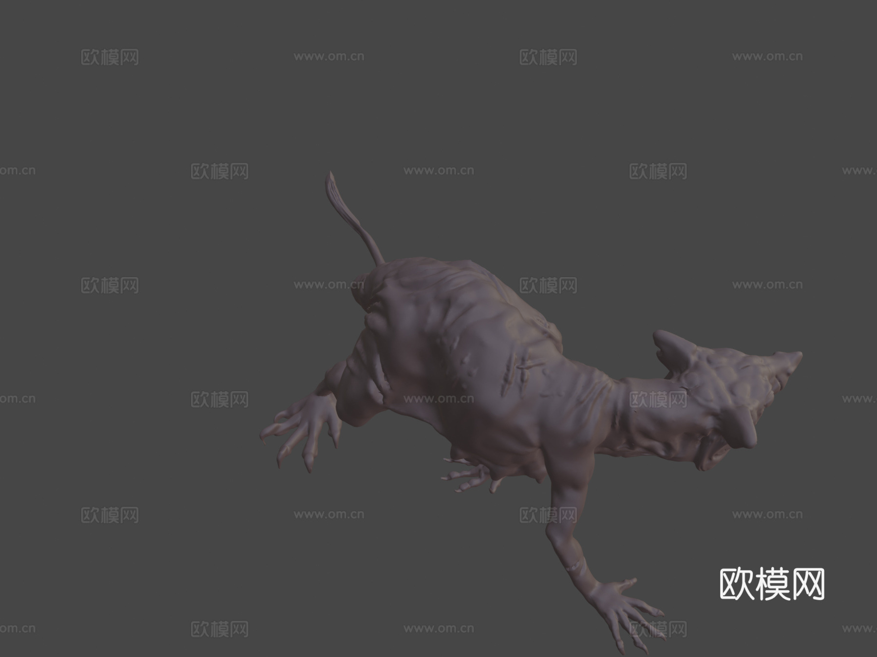 变异鼠3d模型