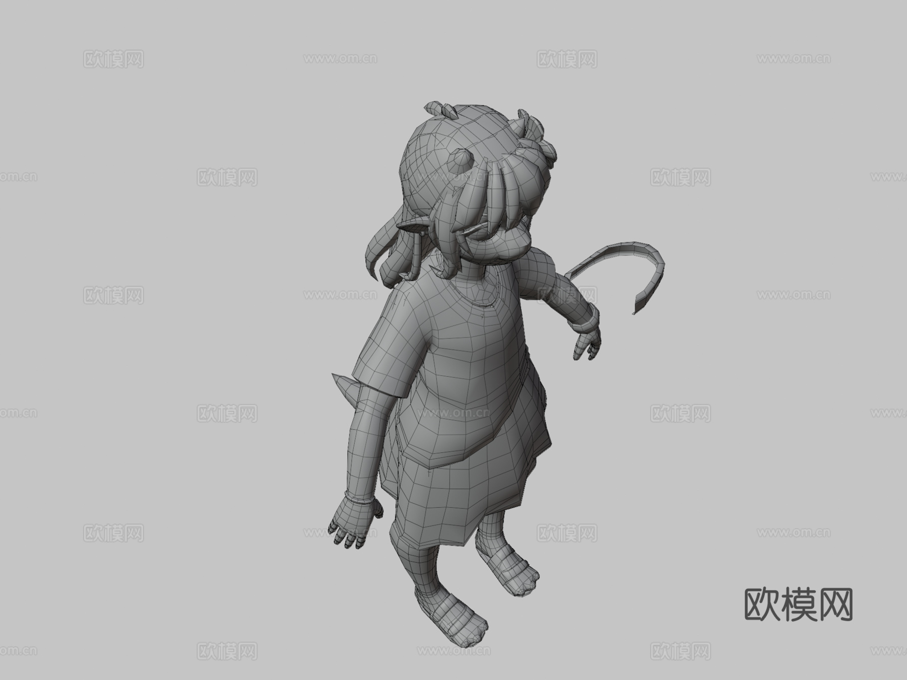 拉姆祖3d模型