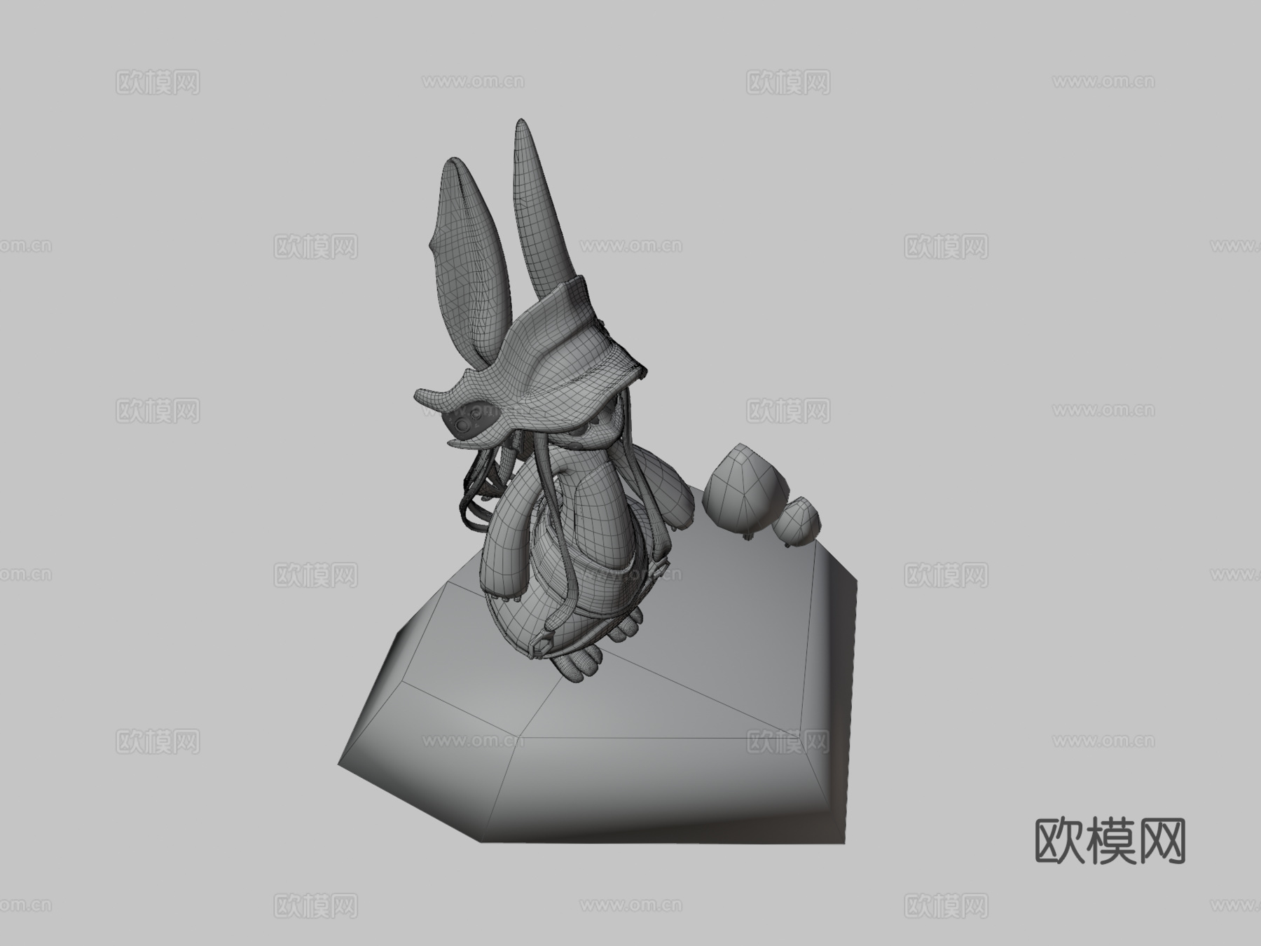 娜娜奇-来自深渊3d模型