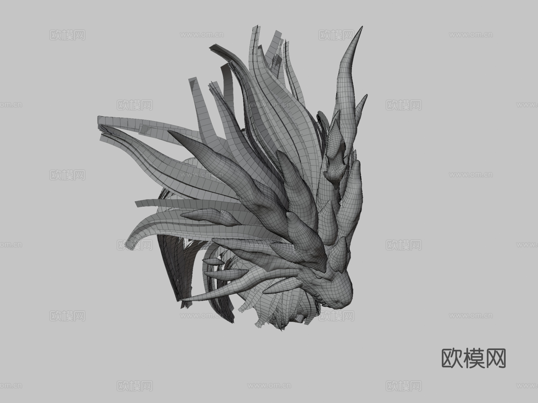 龙头_33d模型