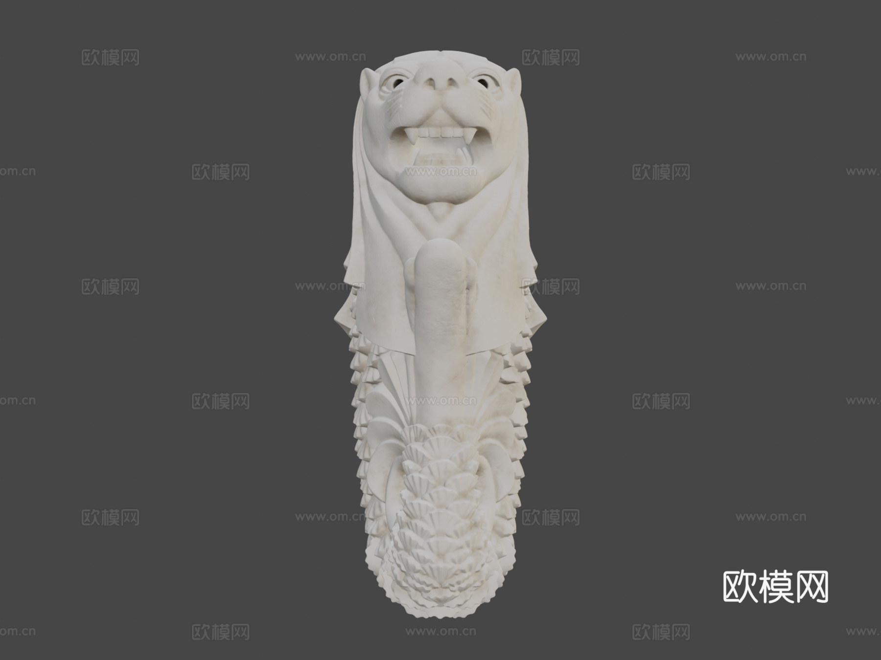 狮子3d模型