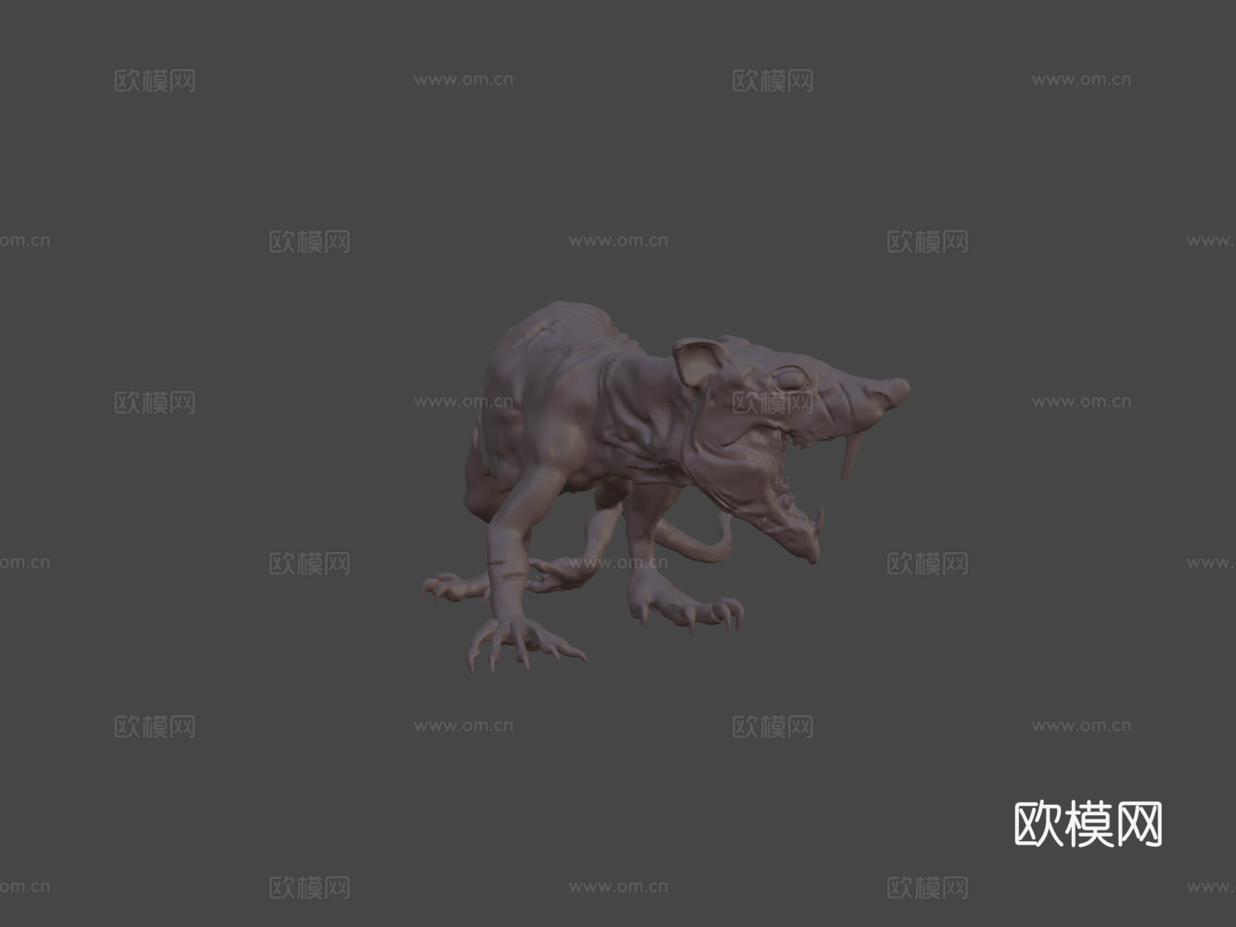 变异鼠3d模型
