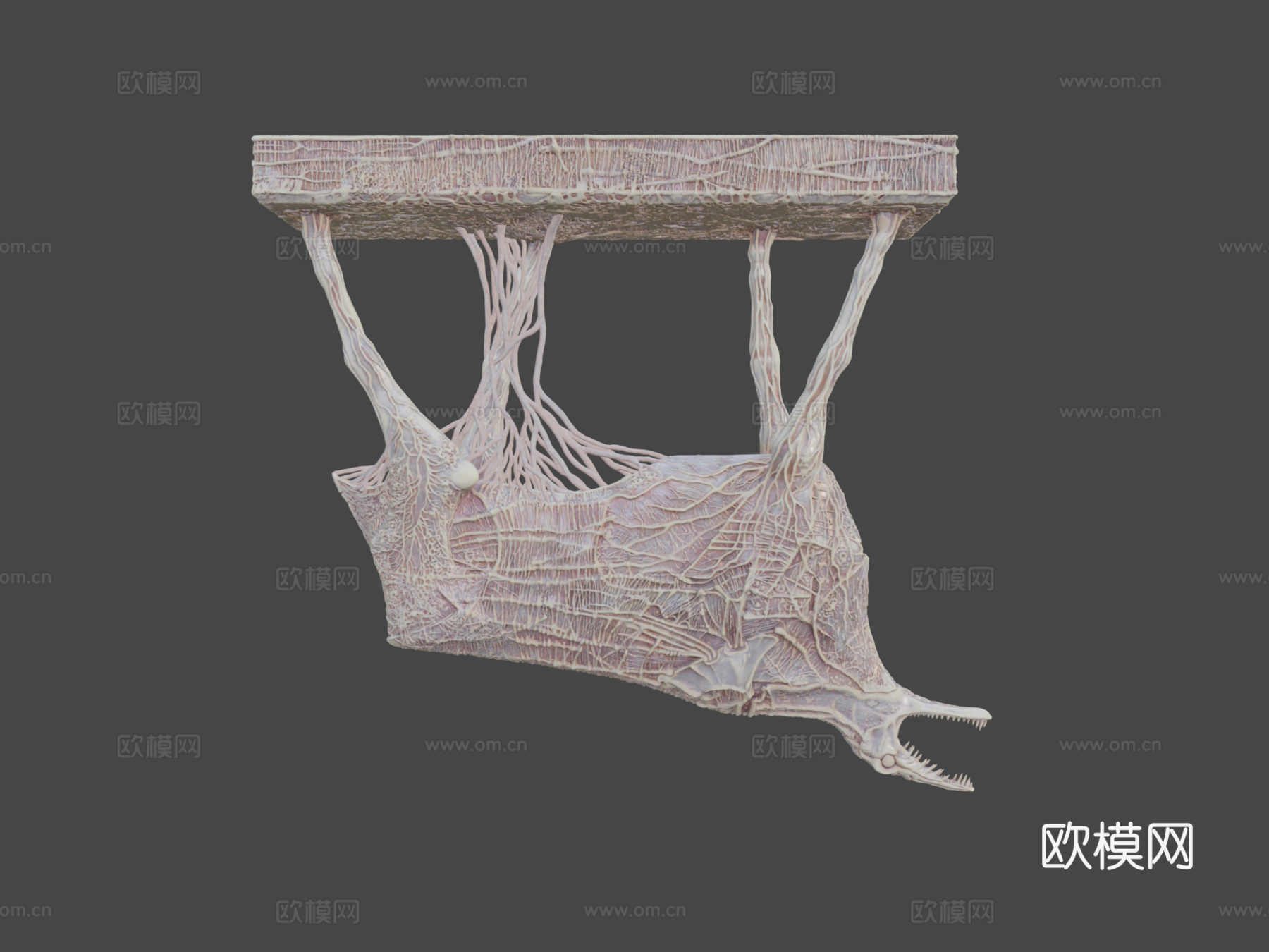 外星马3d模型