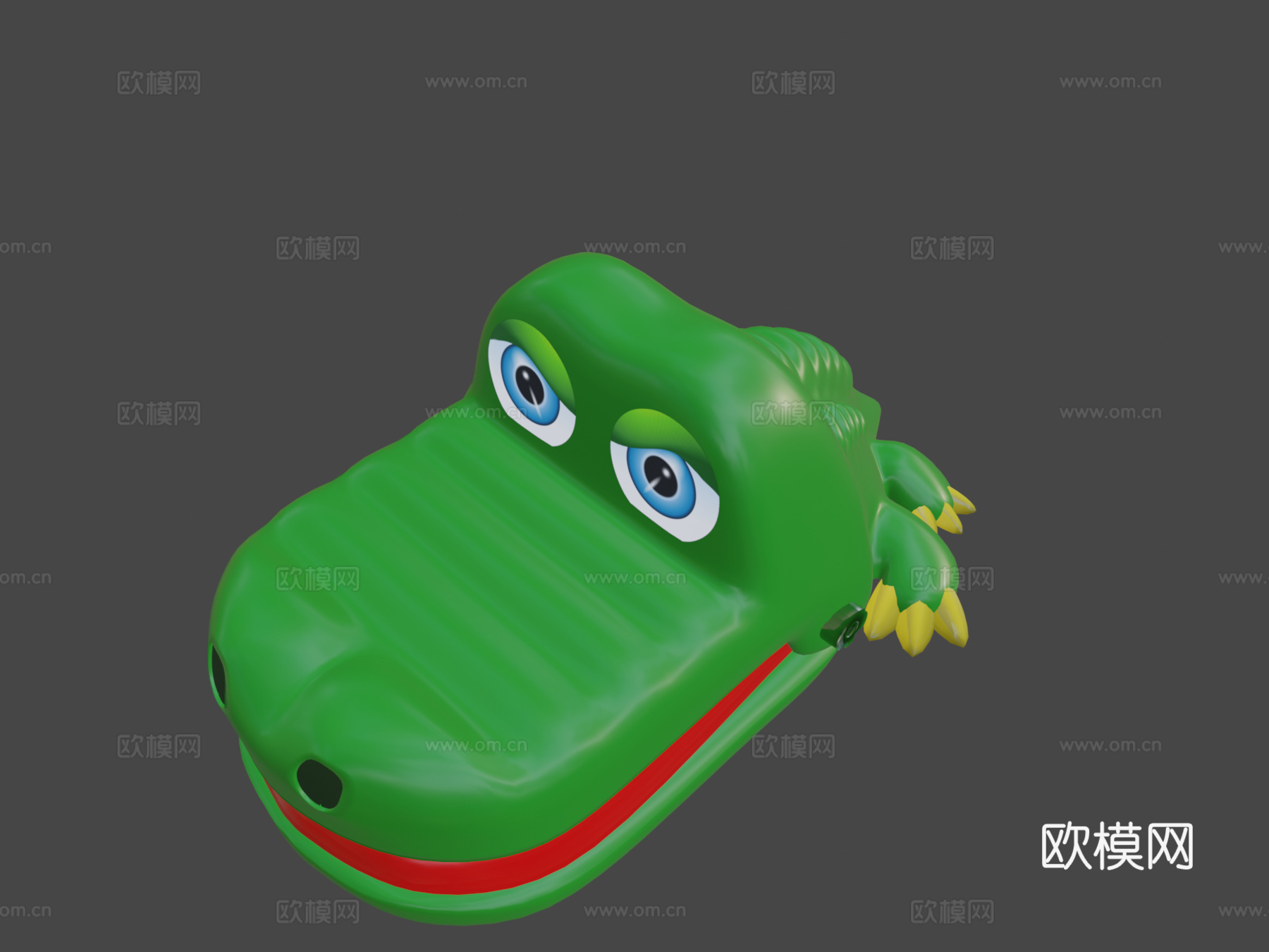 鳄鱼医生玩具3d模型