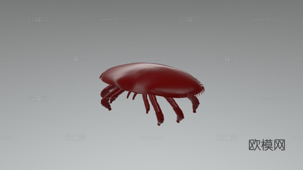 瓦螨-3D打印模型3d模型