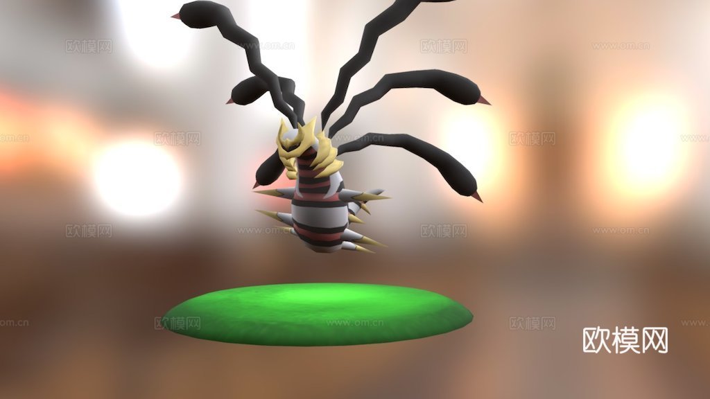 骑拉帝纳[起源]3d模型