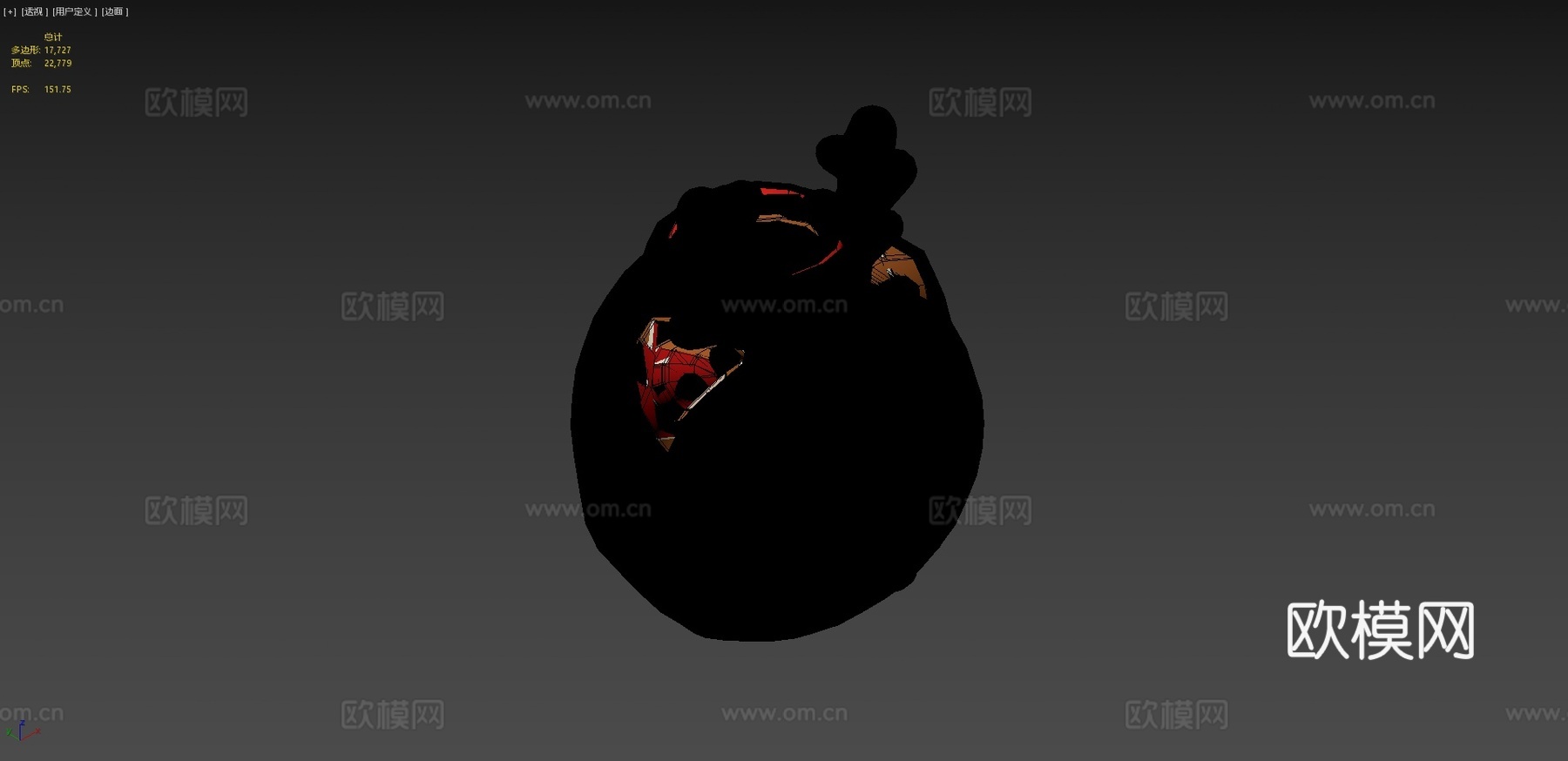 SSRBs圣诞特别服装3d模型