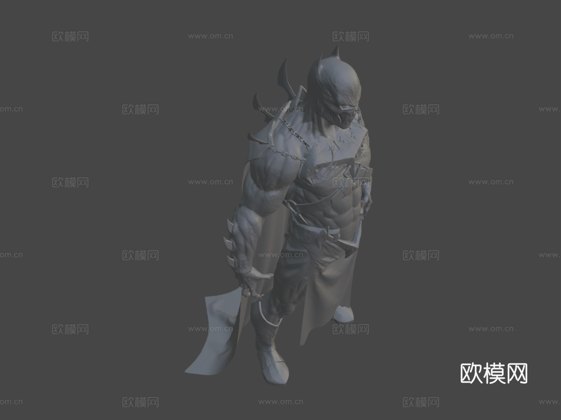 黑暗骑士3d模型