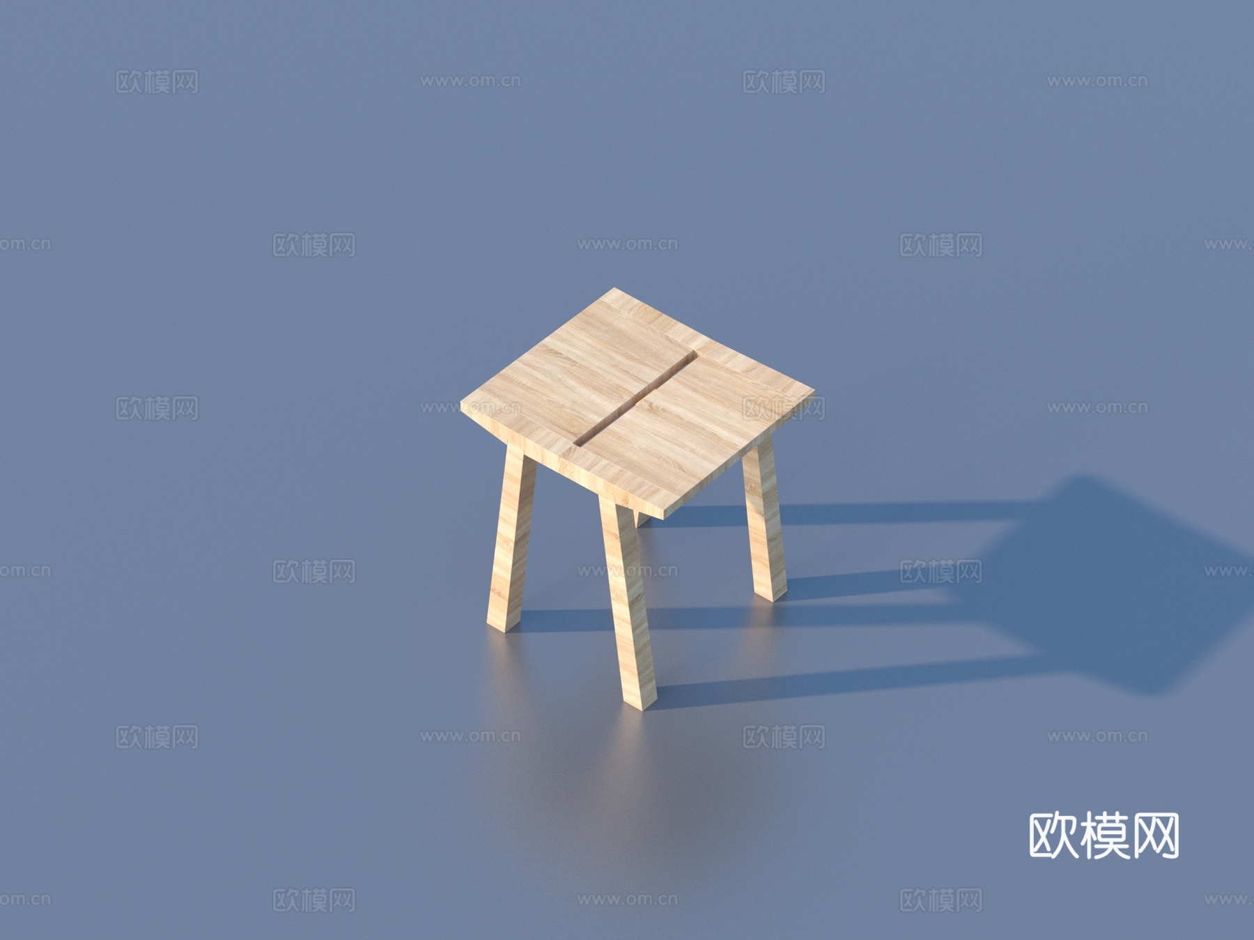 凳子 木凳 家具 小品3d模型