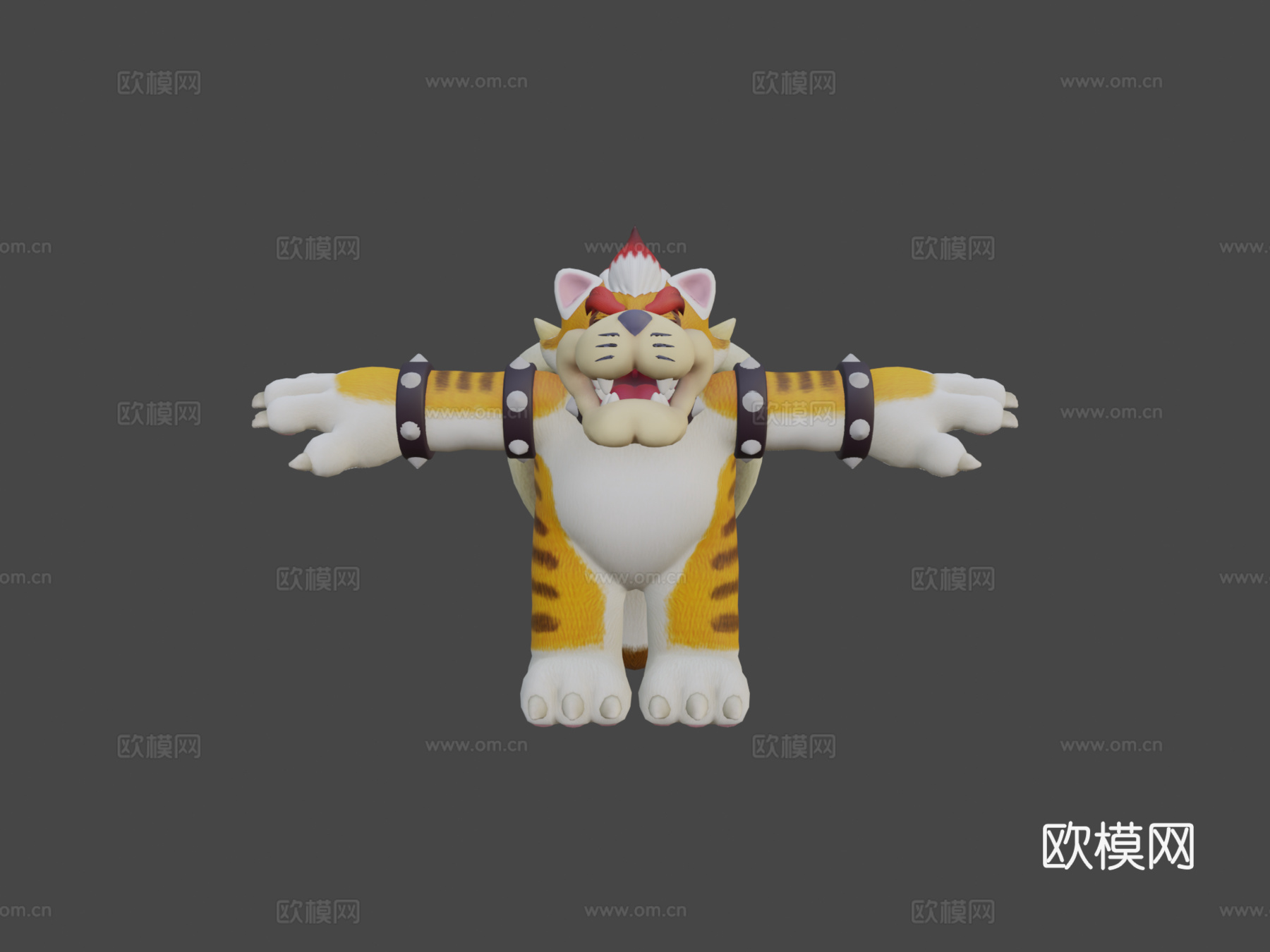 超级马里奥3D世界-喵瑟3d模型