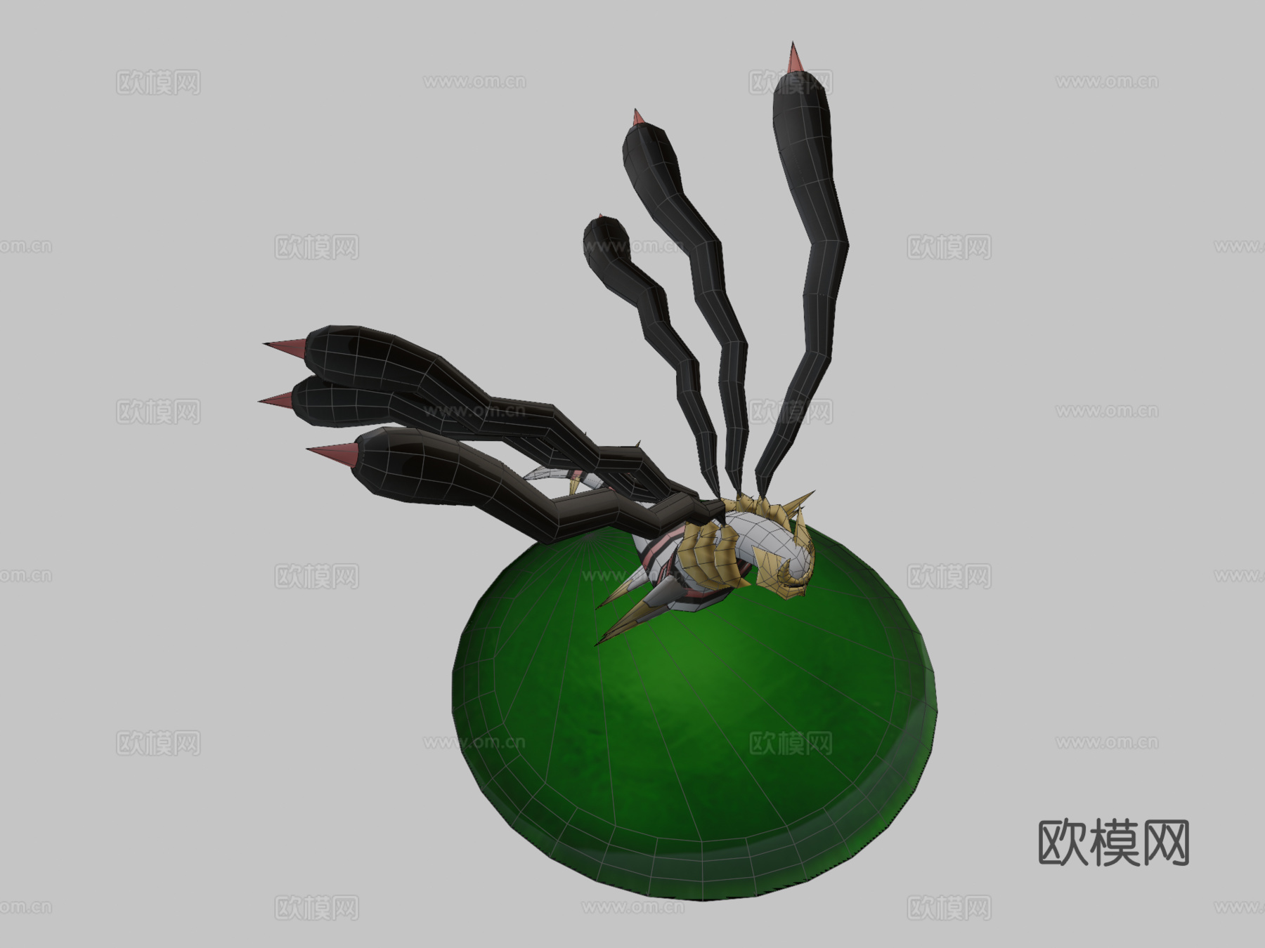 骑拉帝纳[起源]3d模型