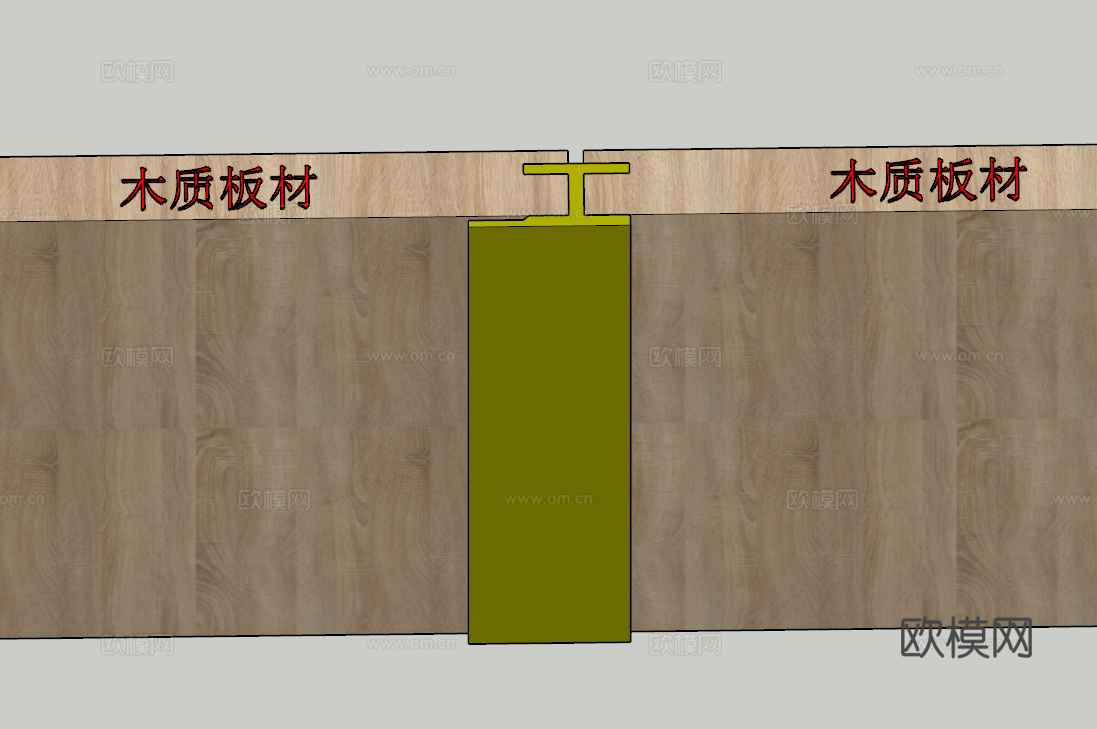 内凹线--现代su模型