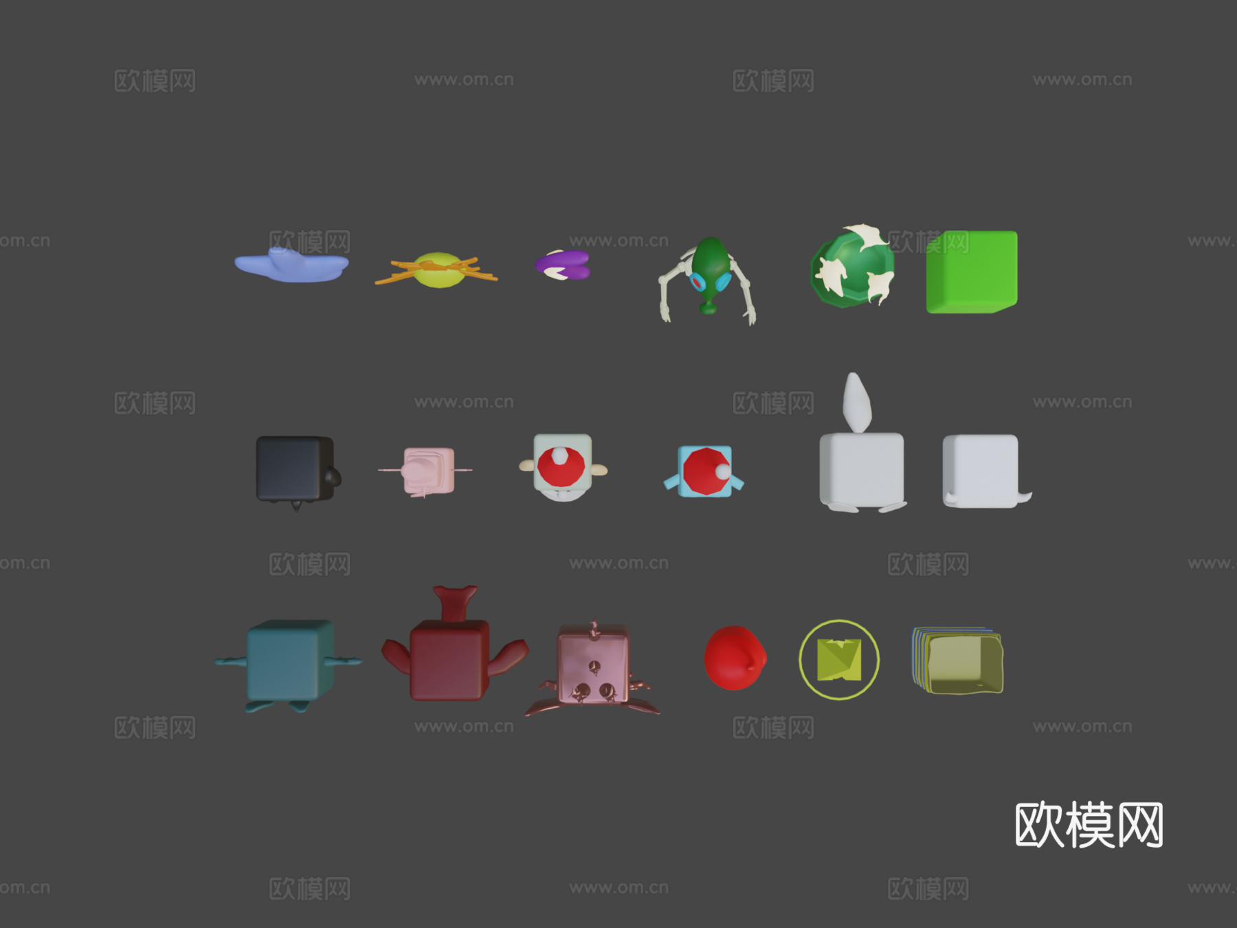 Roblox游戏就绪宠物3d模型