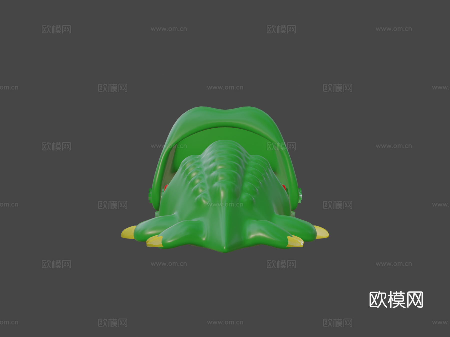 鳄鱼医生玩具3d模型