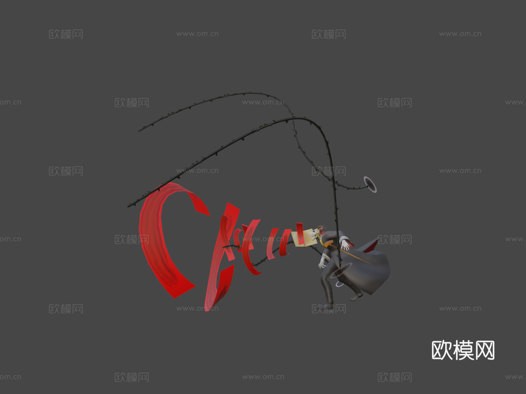 《魔法使的新娘》-艾利亚斯·爱因兹华斯3d模型
