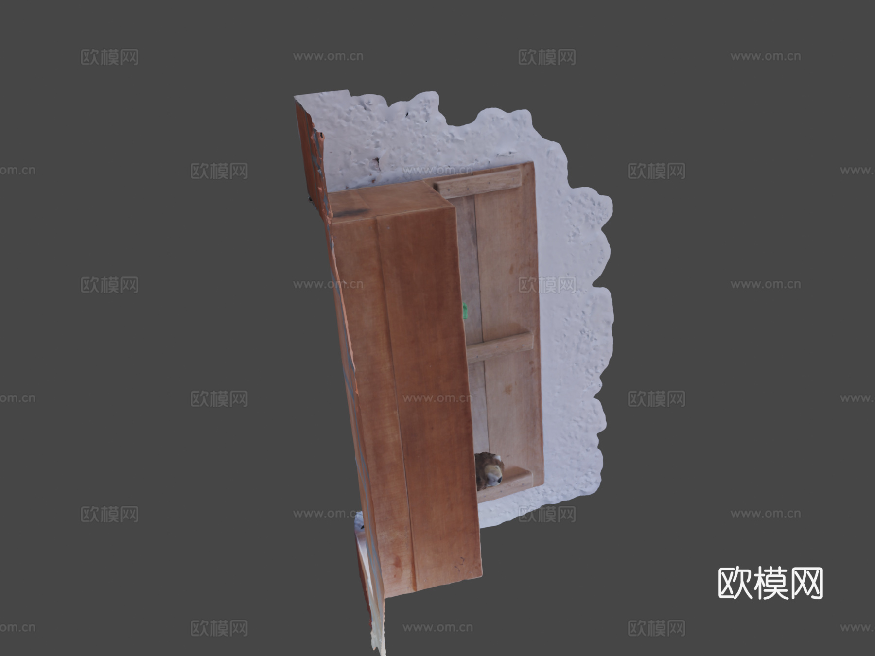 玩具盒3d模型