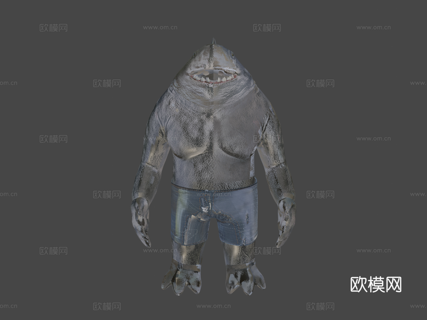 鲨鱼王3d模型