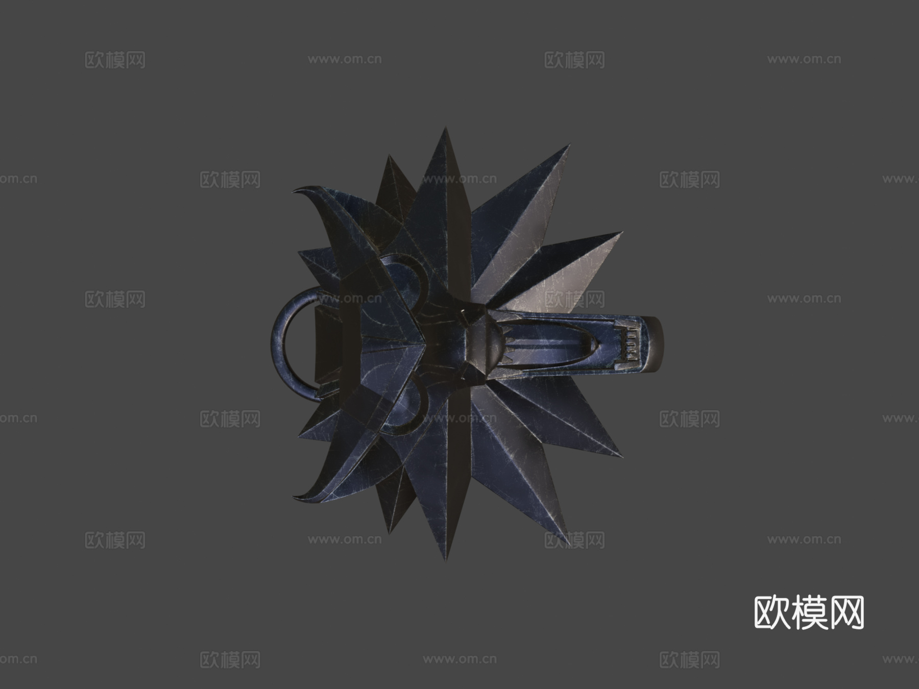 巫师徽章3d模型