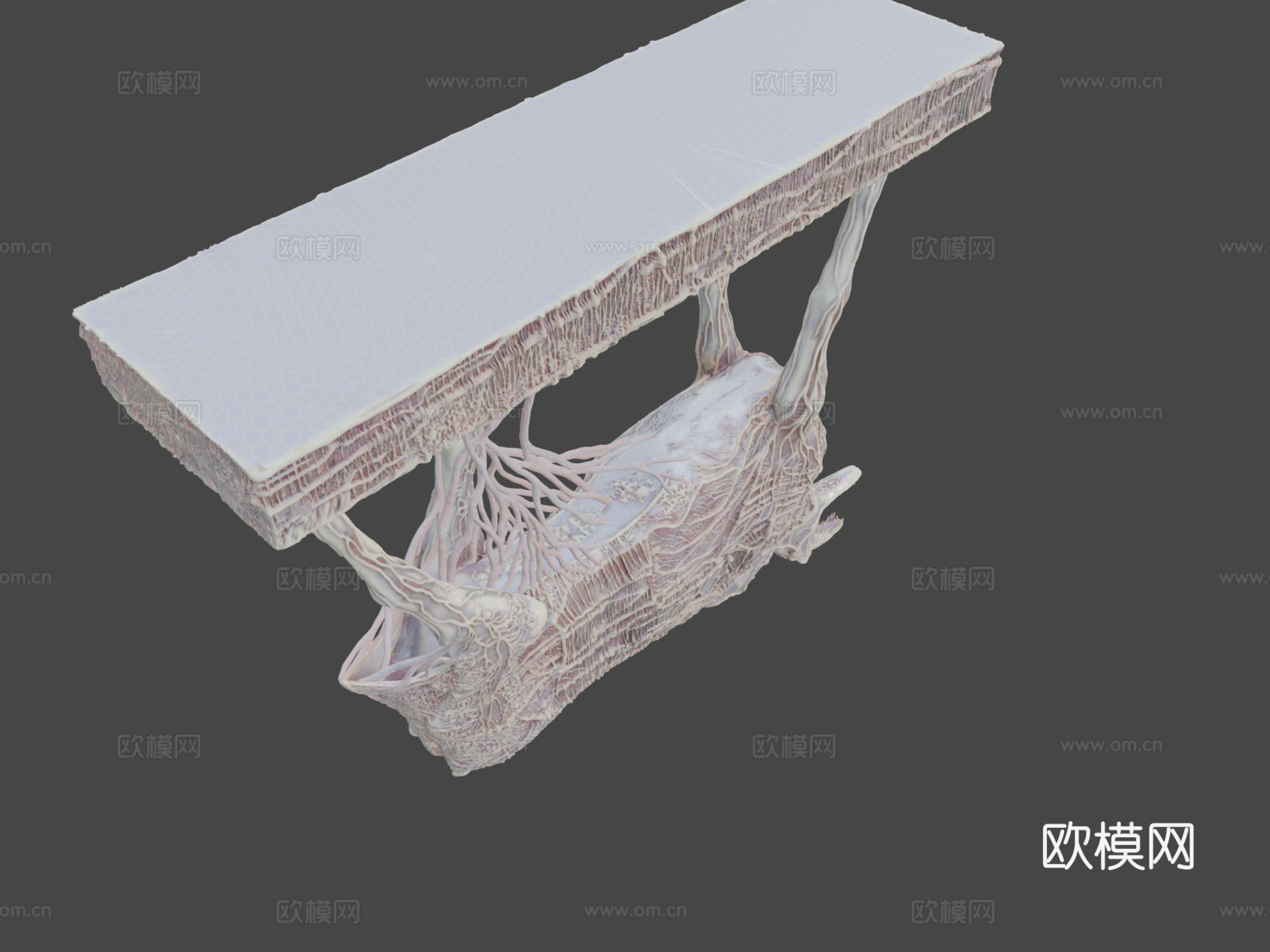 外星马3d模型