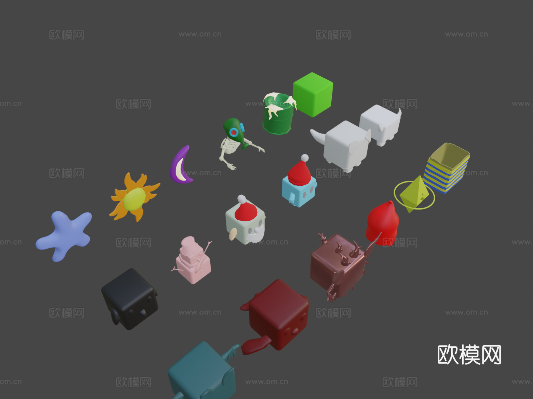 Roblox游戏就绪宠物3d模型