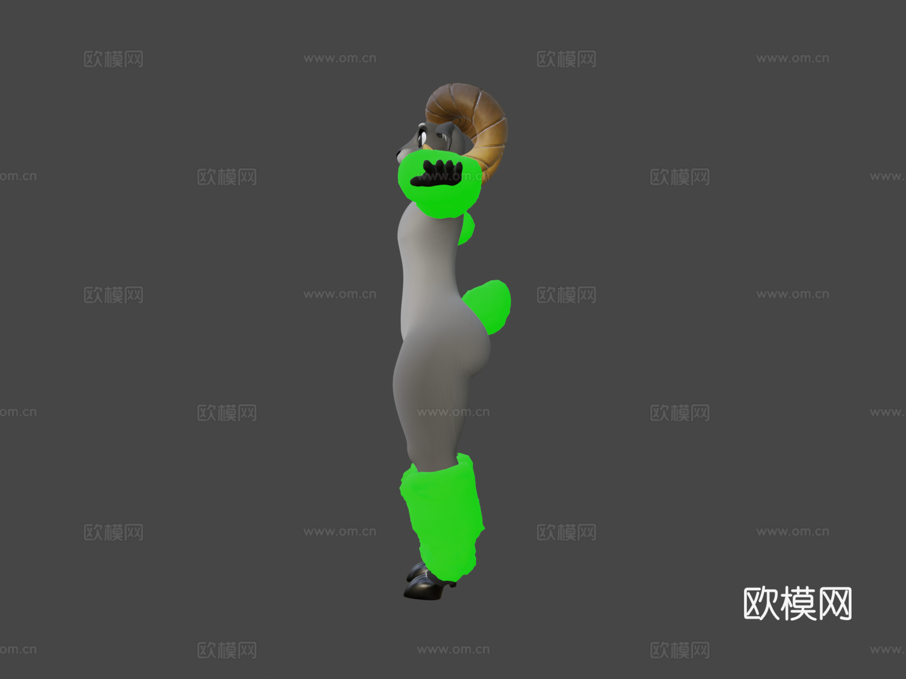 绵羊-VRChat与VTuber虚拟形象3d模型