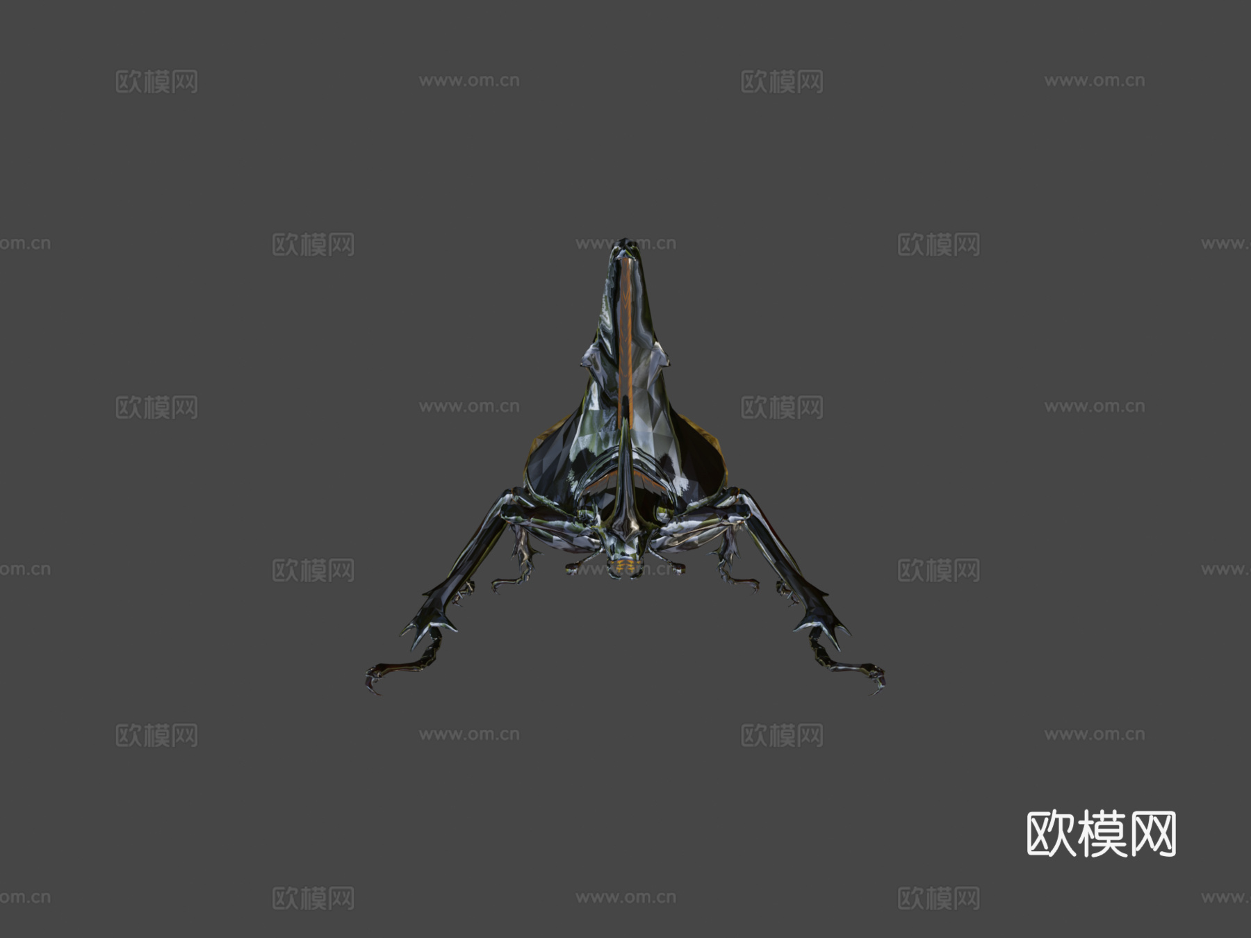 赫拉克勒斯大兜虫3d模型