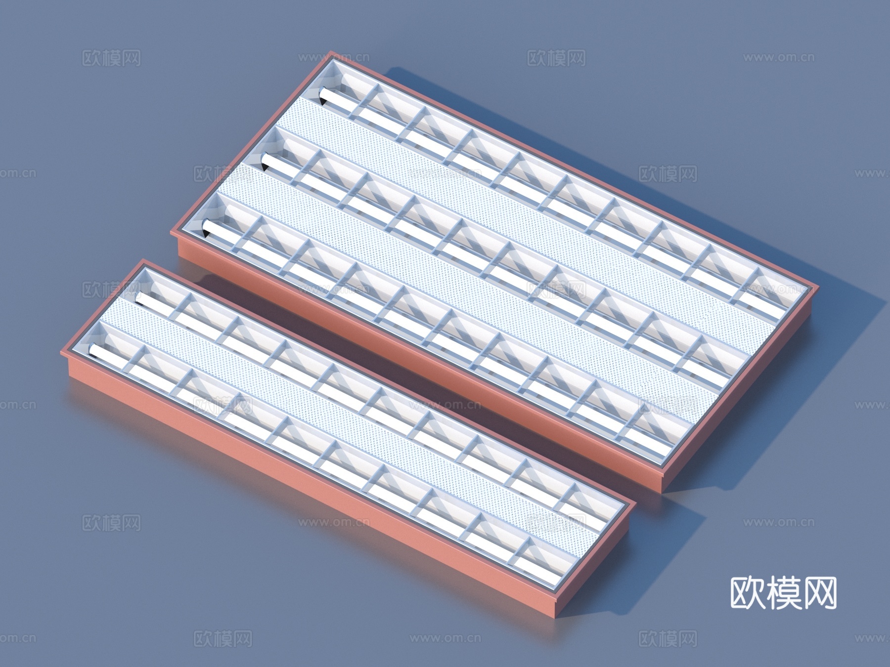 日光灯 灯管 电器 小品su模型